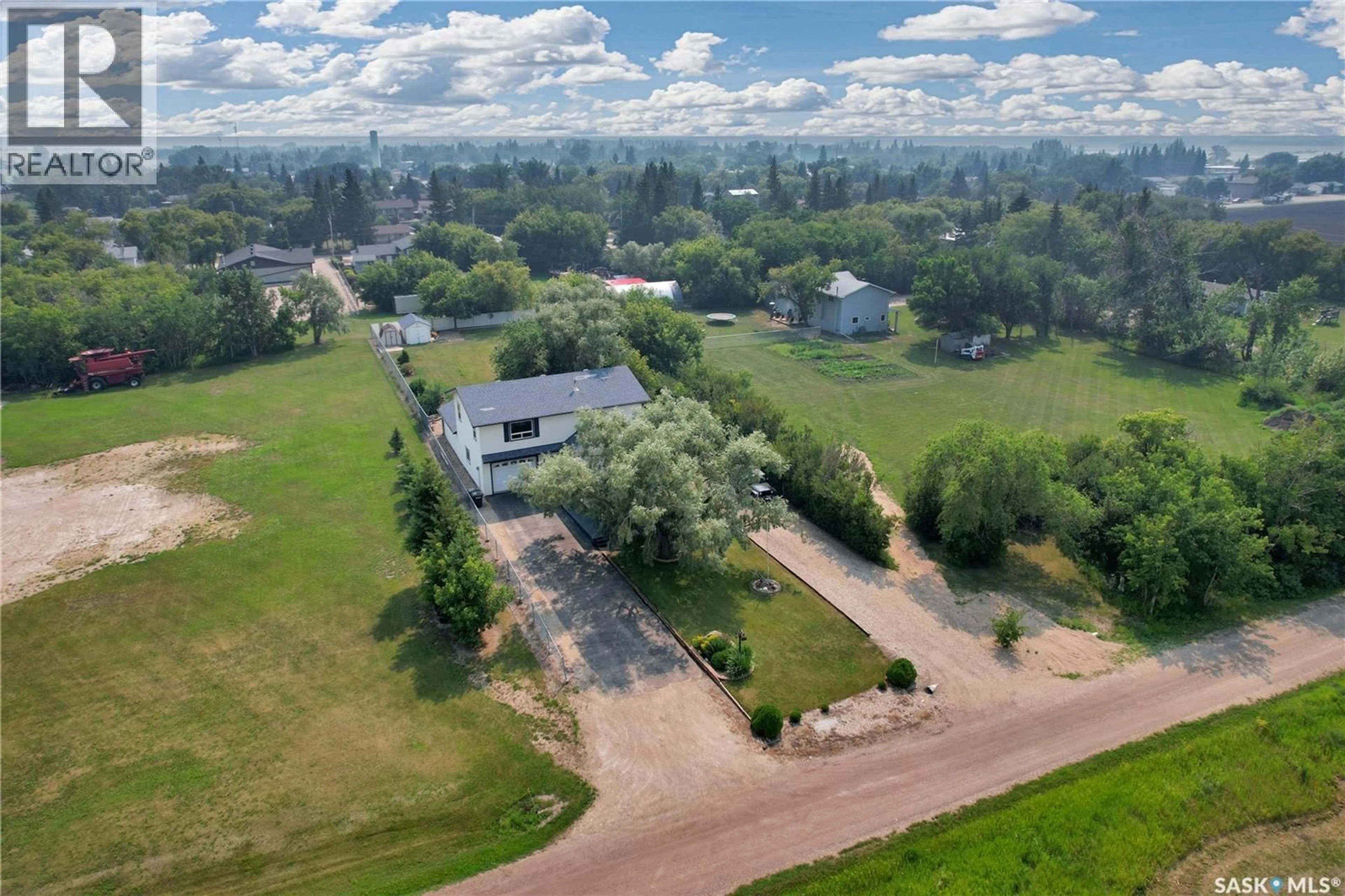 A pic from outside/outdoor area/front of a property/back of a property/a pic from drone, unknown for 111 4TH STREET, Wakaw Saskatchewan S0K4P0