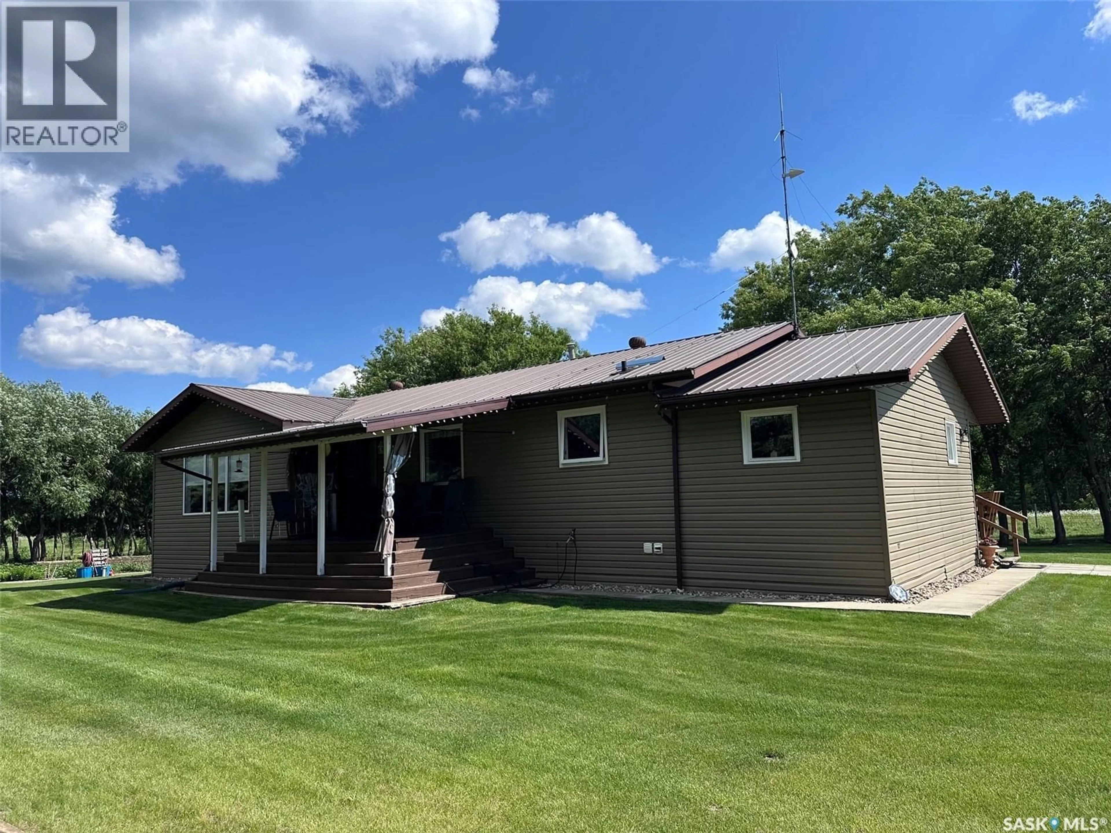 A pic from outside/outdoor area/front of a property/back of a property/a pic from drone, building for Capasin - PEARSON ACREAGE, Spiritwood Rm No. 496 Saskatchewan S0J1N0