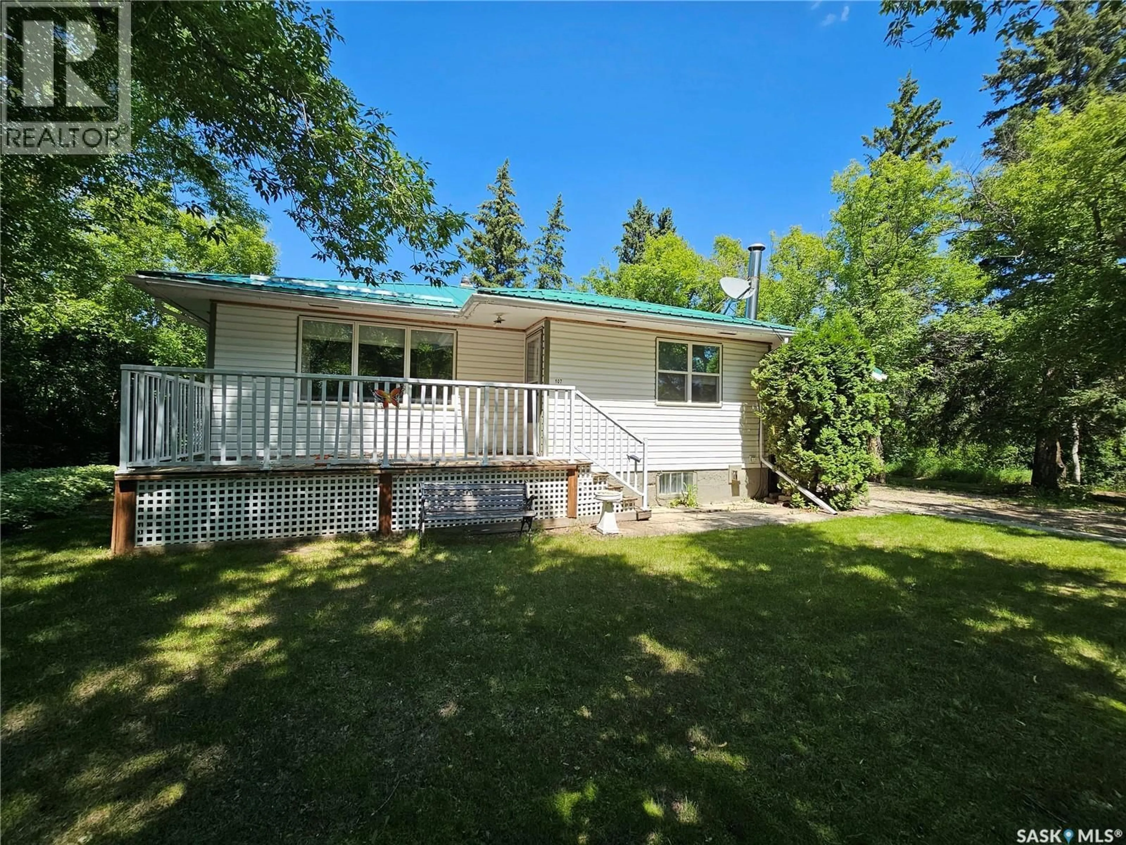 A pic from outside/outdoor area/front of a property/back of a property/a pic from drone, unknown for 107 2ND AVENUE, Maymont Saskatchewan S0M1T0