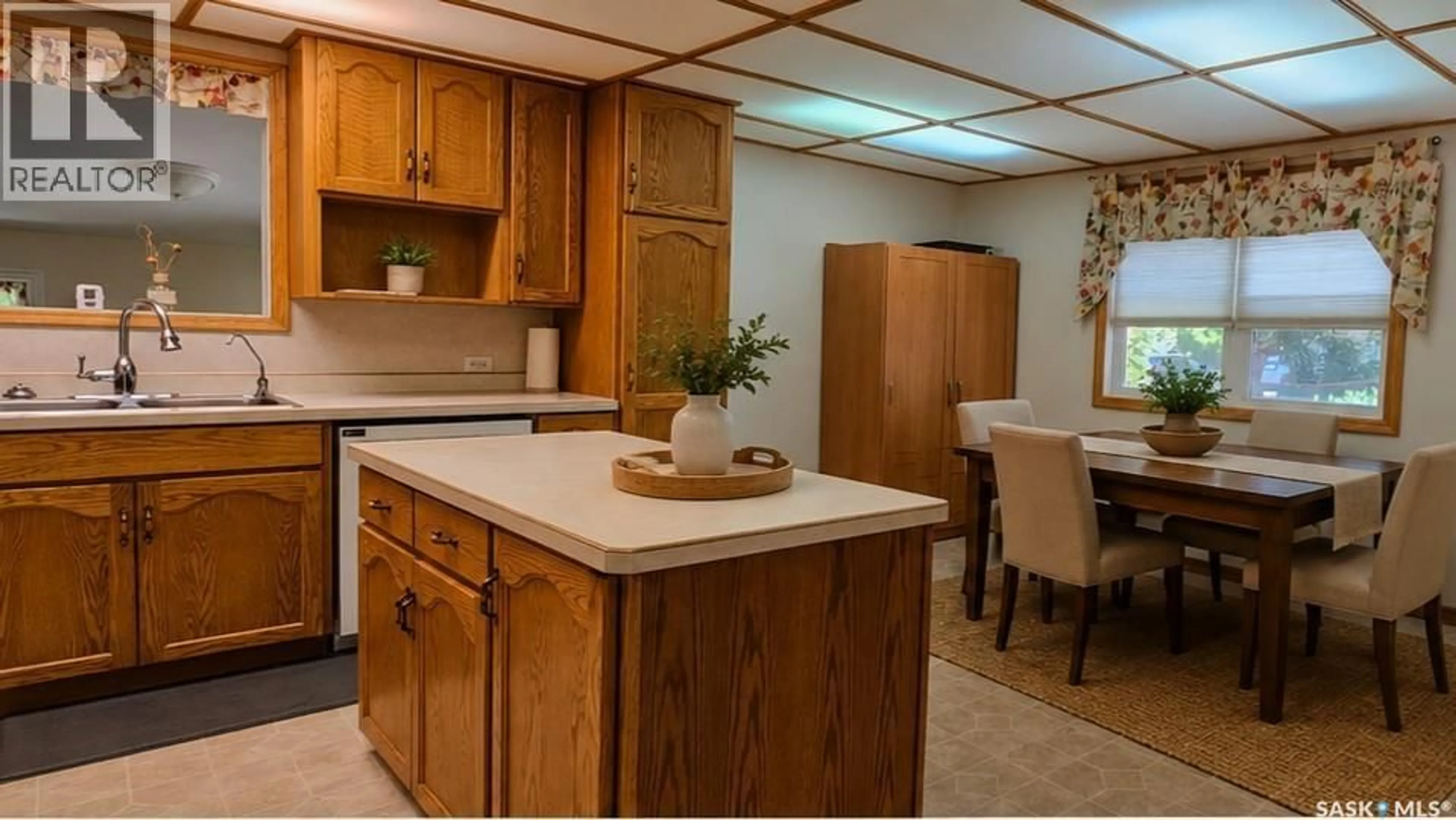 Standard kitchen, wood/laminate floor for 107 2ND AVENUE, Maymont Saskatchewan S0M1T0