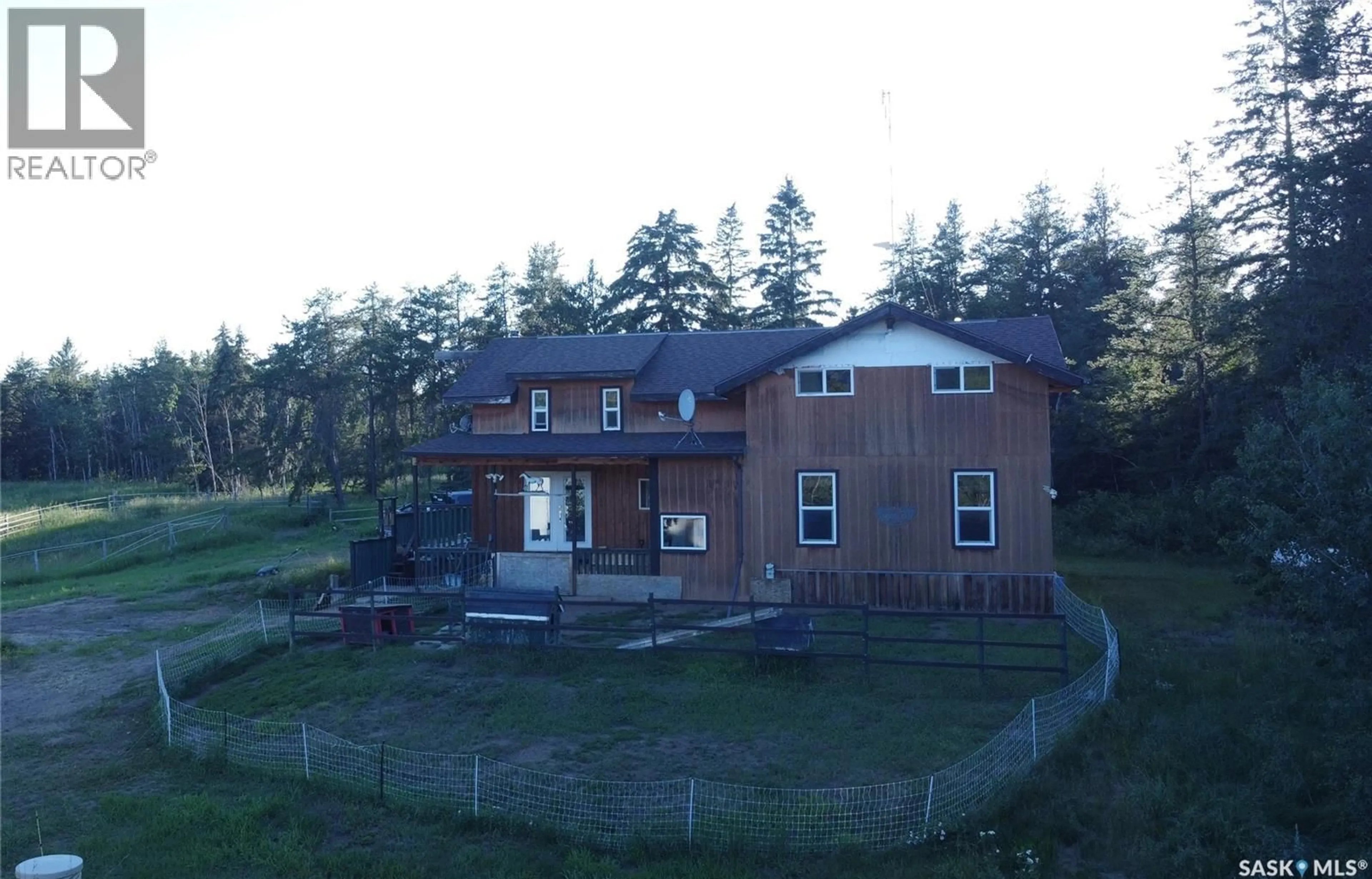 A pic from outside/outdoor area/front of a property/back of a property/a pic from drone, building for MEZZO ACREAGE, Duck Lake Rm No. 463 Saskatchewan S0K1J0