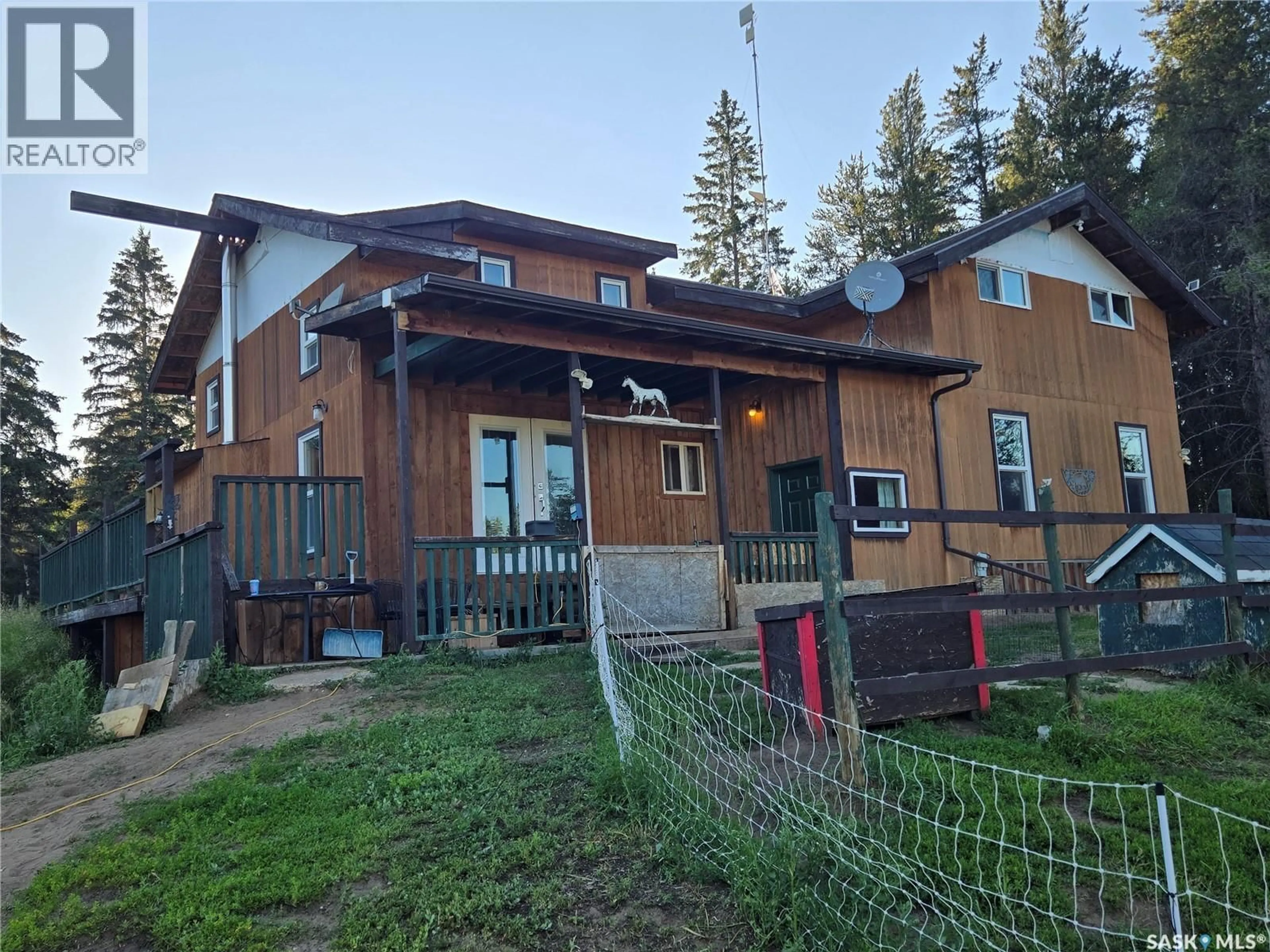 A pic from outside/outdoor area/front of a property/back of a property/a pic from drone, unknown for MEZZO ACREAGE, Duck Lake Rm No. 463 Saskatchewan S0K1J0