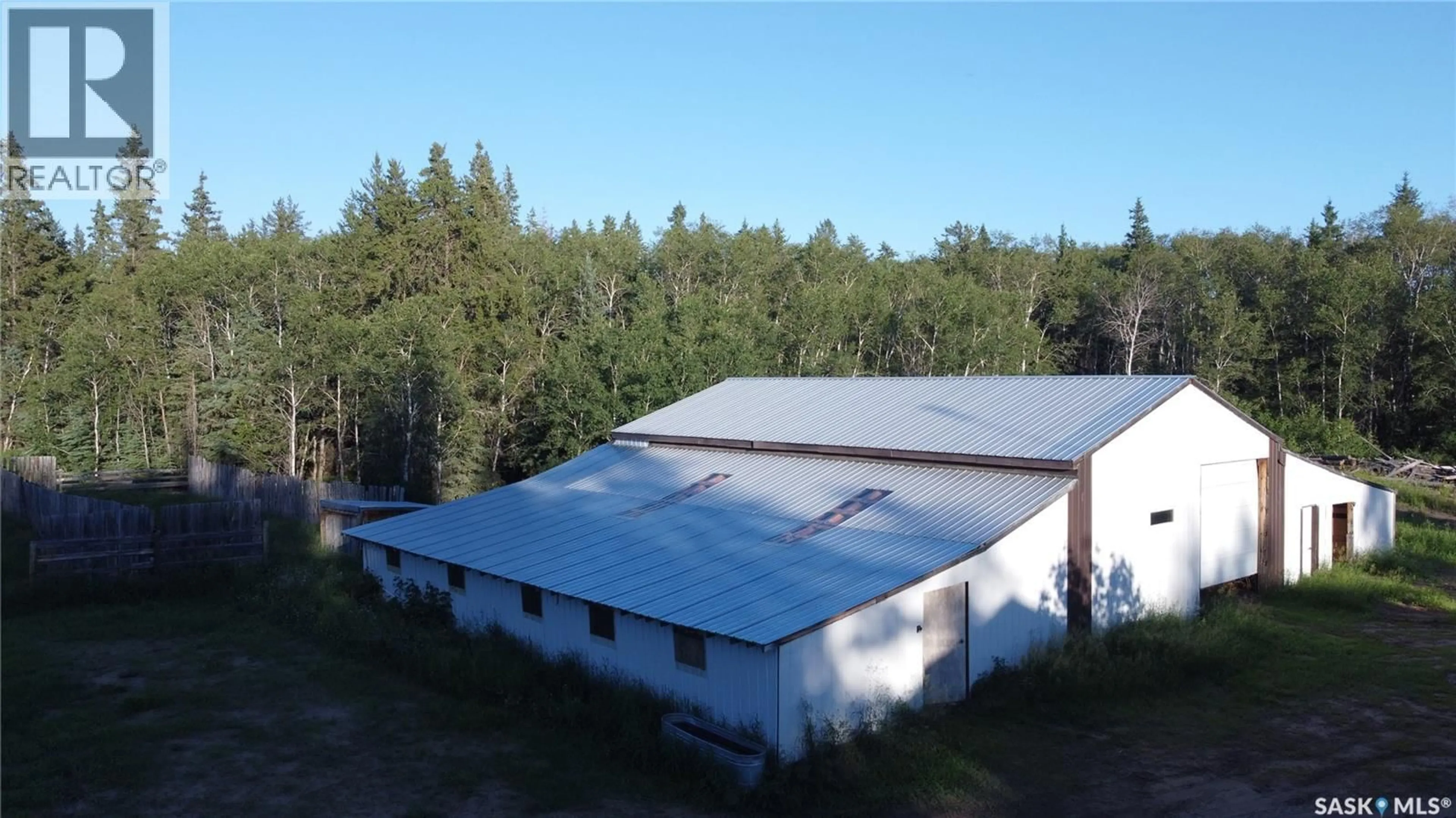 A pic from outside/outdoor area/front of a property/back of a property/a pic from drone, building for MEZZO ACREAGE, Duck Lake Rm No. 463 Saskatchewan S0K1J0