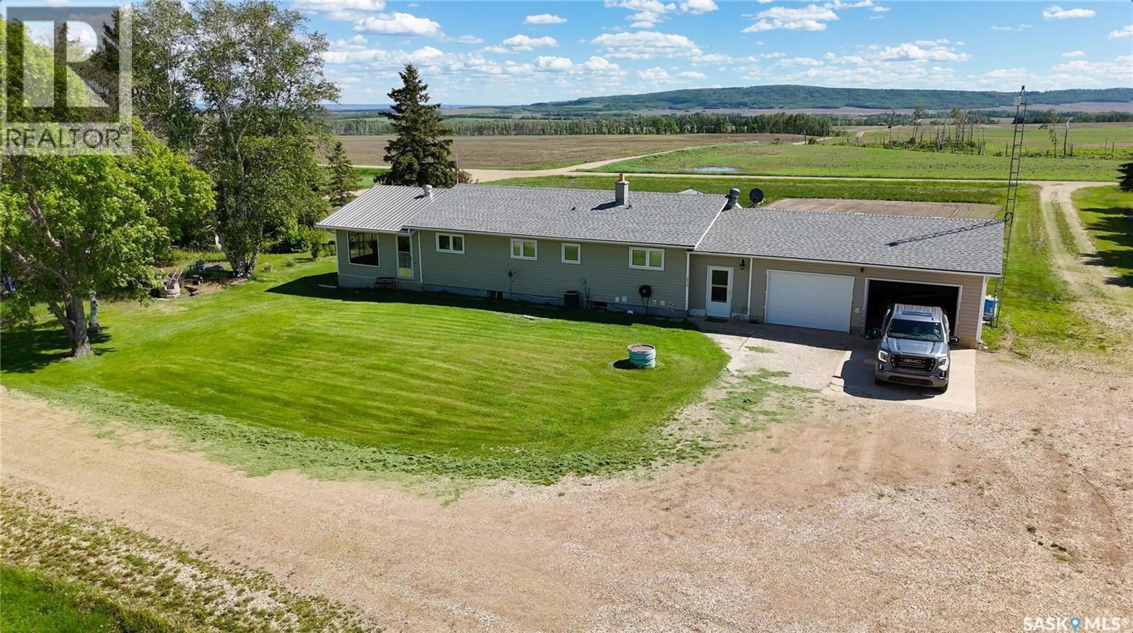 A pic from outside/outdoor area/front of a property/back of a property/a pic from drone, water/lake/river/ocean view for 123288824 PARCEL A SE 14-36-30-1, Livingston Rm No. 331 Saskatchewan S0A0B0