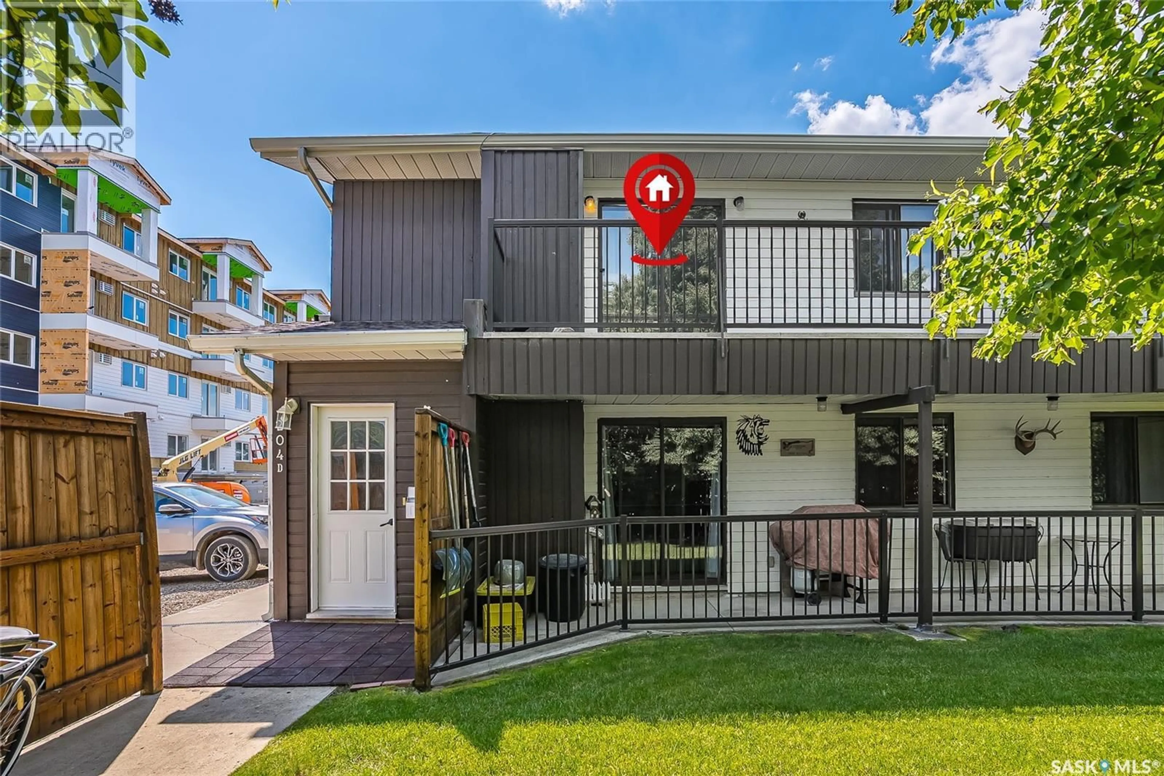 Home with vinyl exterior material, street for 204D 213 MAIN STREET, Martensville Saskatchewan S0K2T0