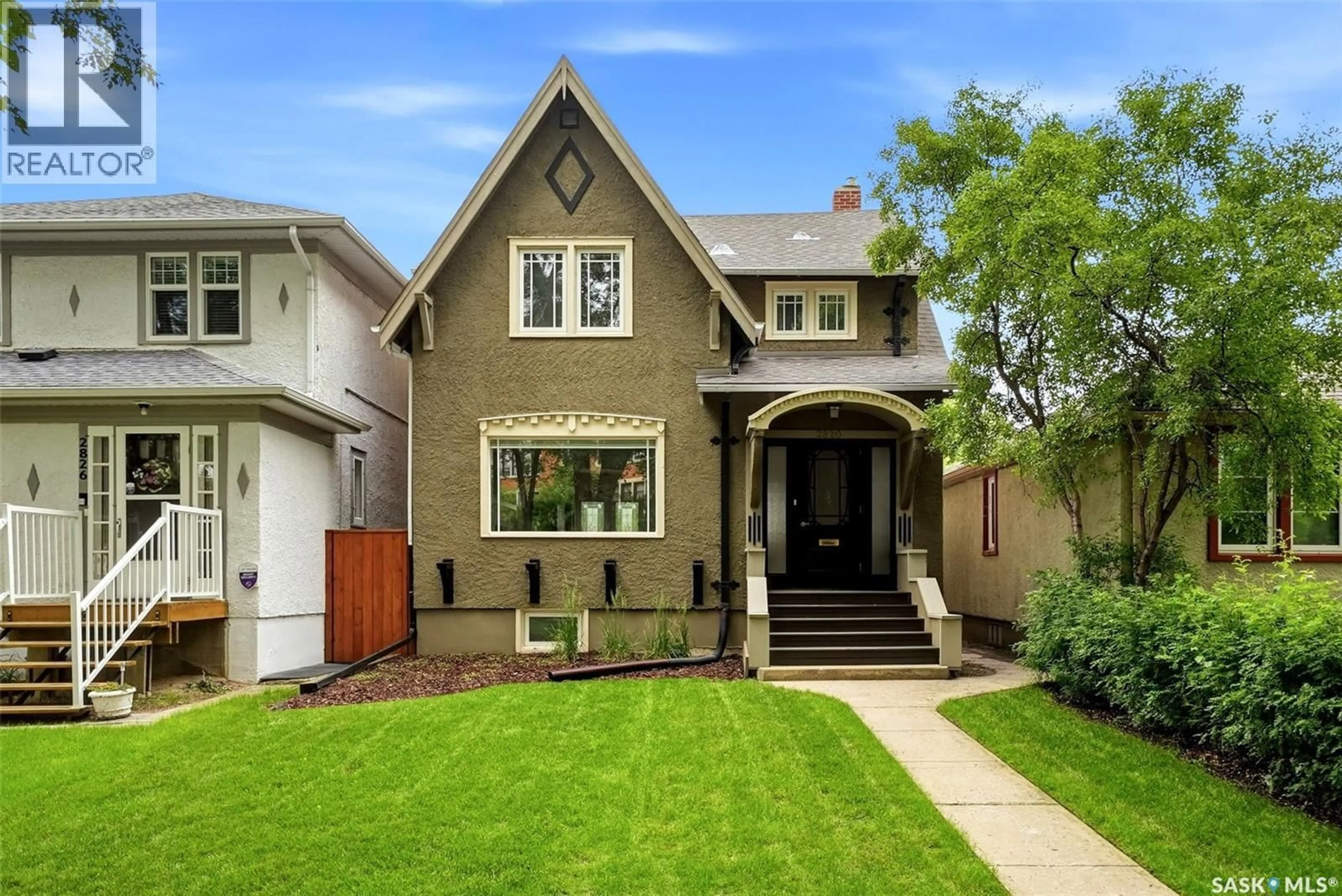 Home with brick exterior material, street for 2820 COLLEGE AVENUE, Regina Saskatchewan S4T1V2