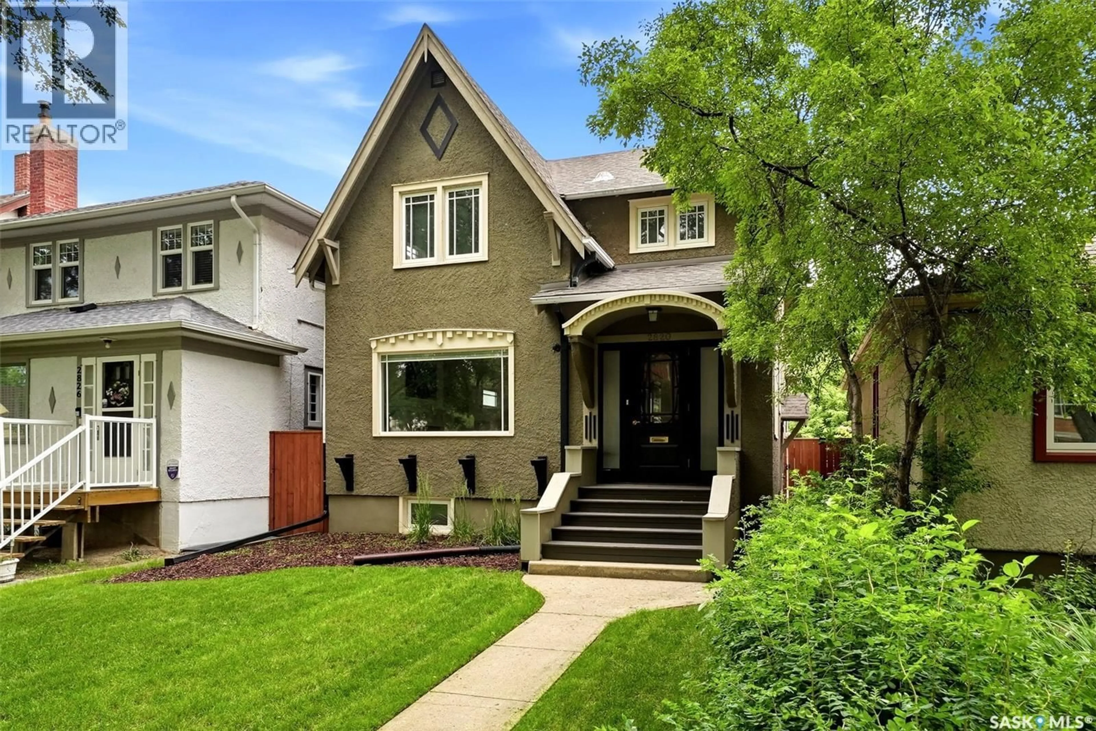 Home with brick exterior material, street for 2820 COLLEGE AVENUE, Regina Saskatchewan S4T1V2