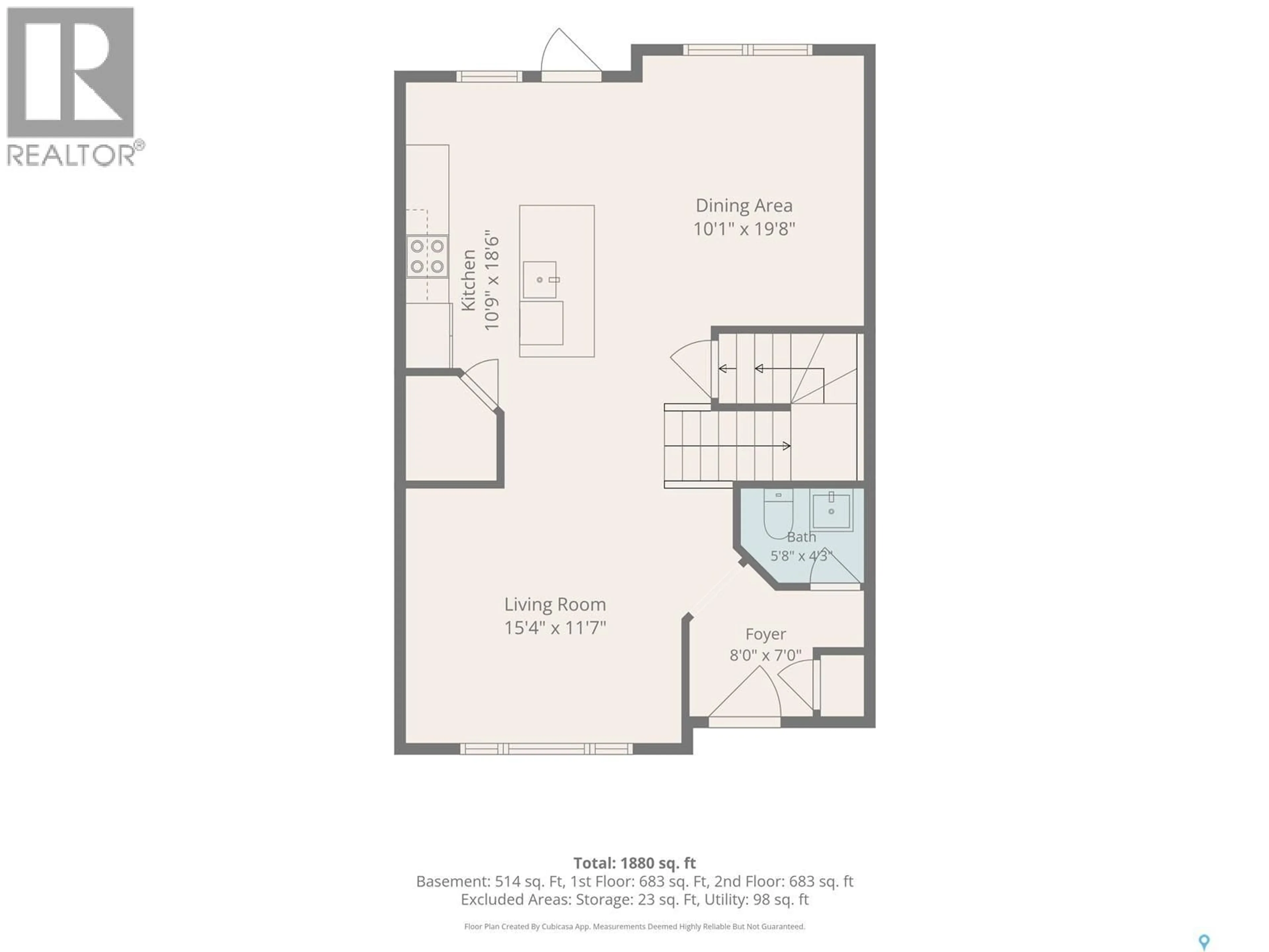 Floor plan for 835 LAMARSH LANE, Saskatoon Saskatchewan S7W1B7