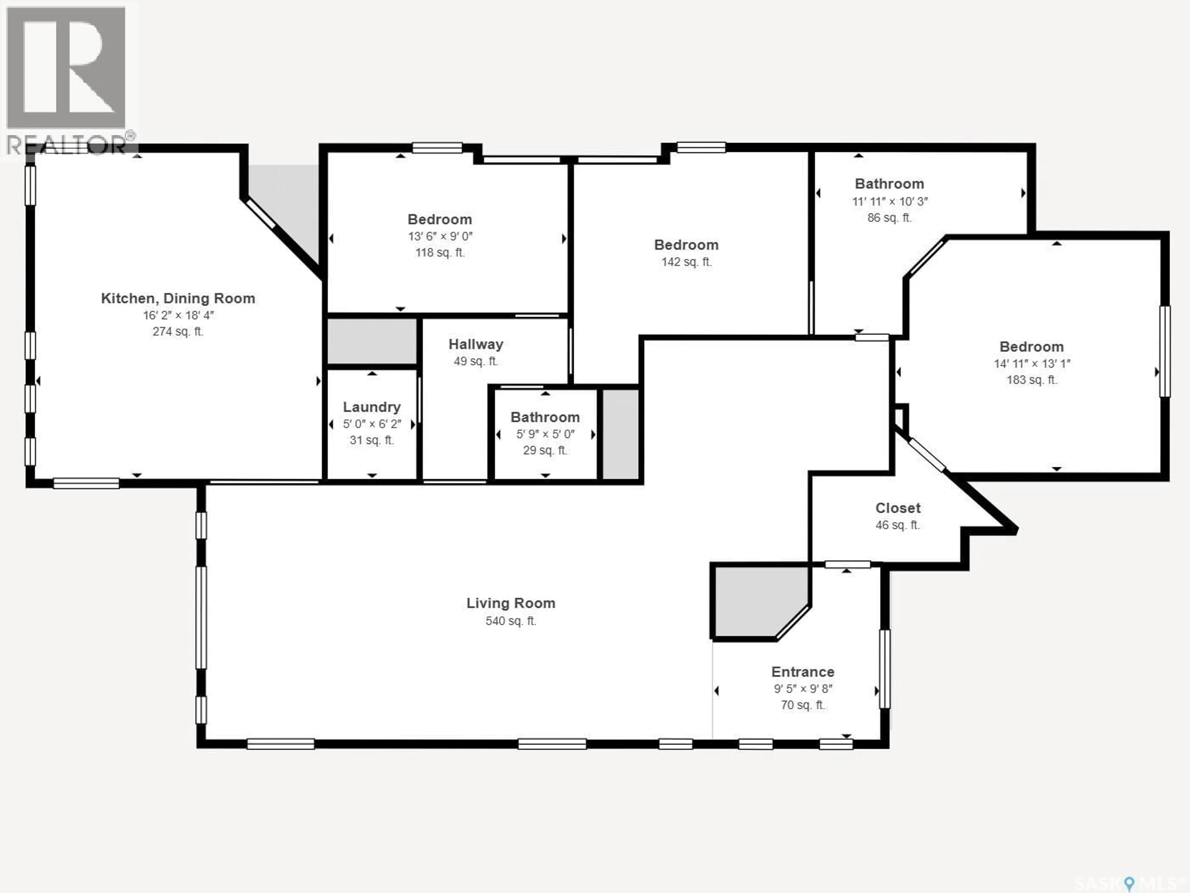 Floor plan for 8095 FAIRWAYS WEST DRIVE, Regina Saskatchewan S4Y0A4