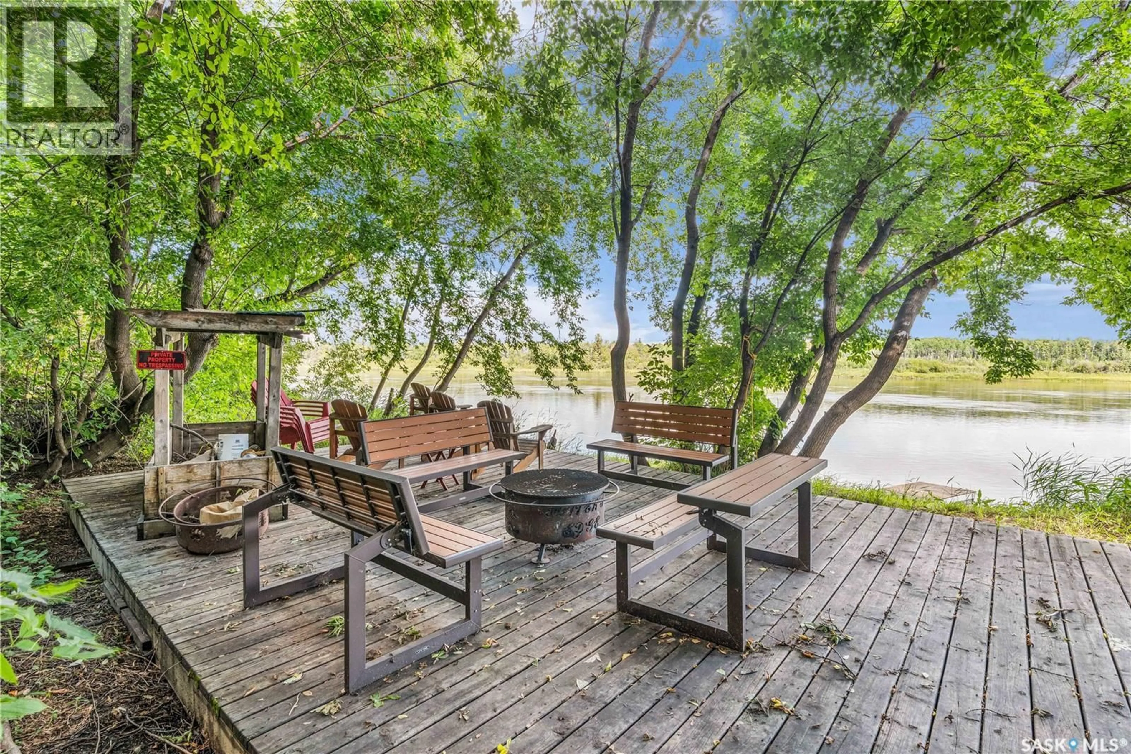 Patio, water/lake/river/ocean view for A2 - 532 RIVER STREET, Prince Albert Saskatchewan S6V0A6