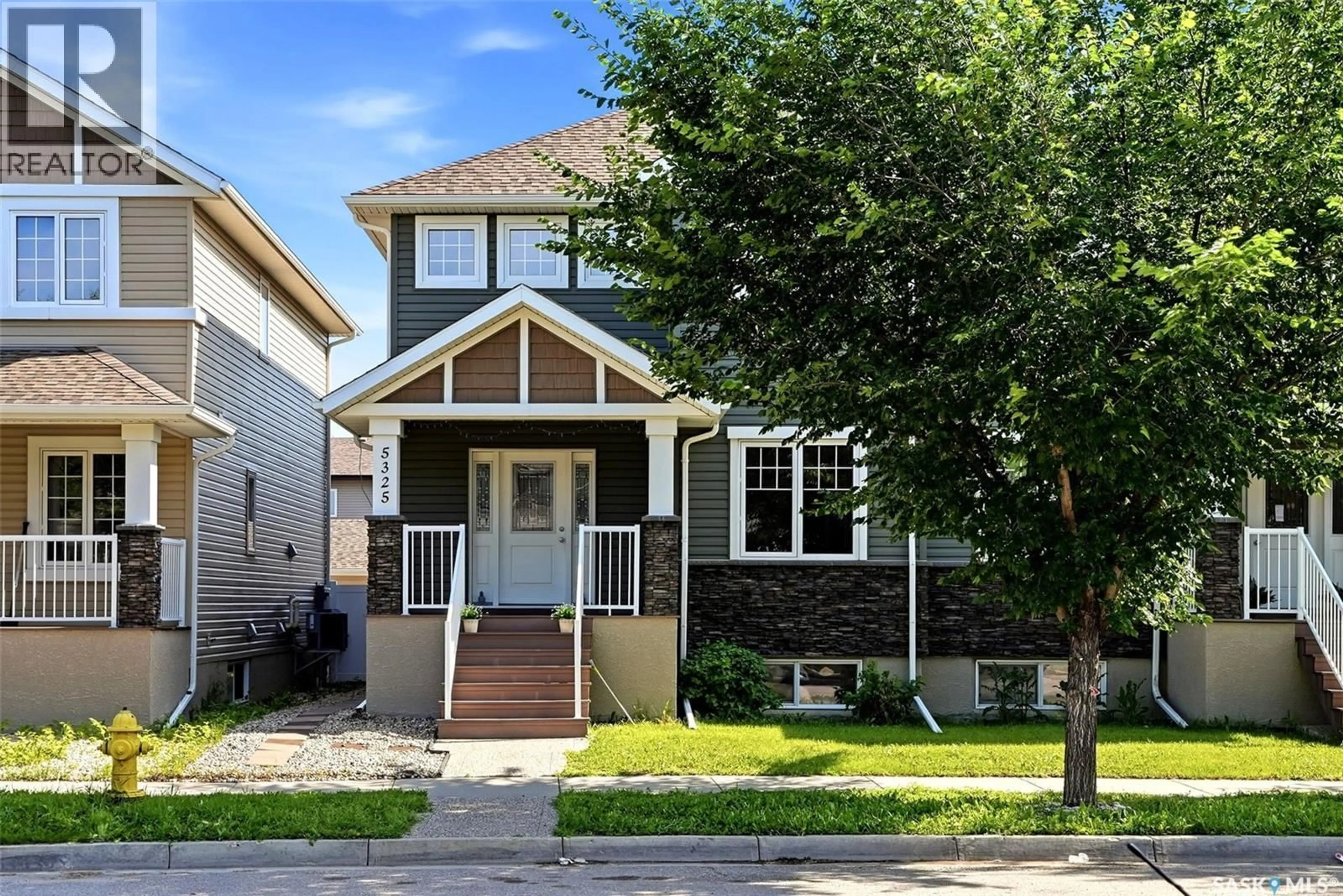 Home with brick exterior material, street for 5325 JIM CAIRNS BOULEVARD, Regina Saskatchewan S4W0G1