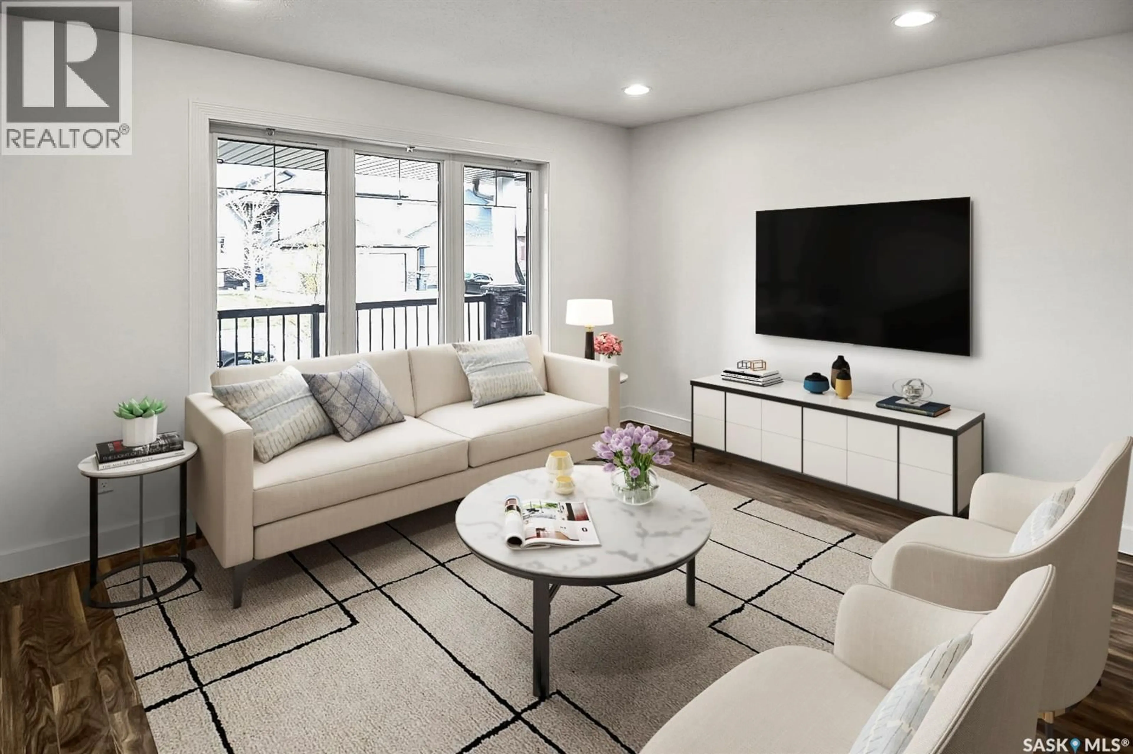 Living room with furniture, unknown for 242 GEARY CRESCENT, Saskatoon Saskatchewan S7R0E6