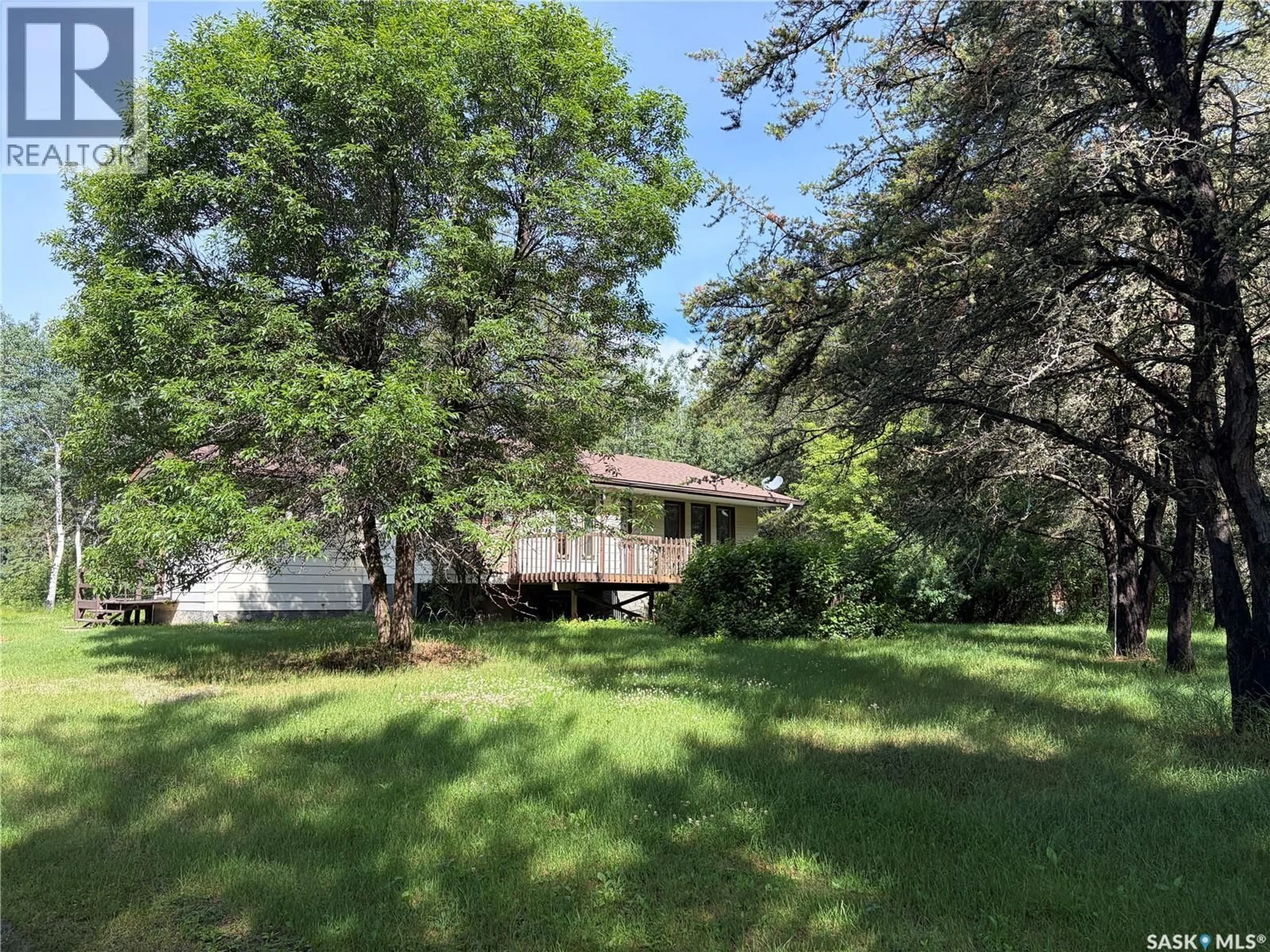 A pic from outside/outdoor area/front of a property/back of a property/a pic from drone, forest/trees view for 6 DONALD ROAD, Big River Rm No. 555 Saskatchewan S0J0E0