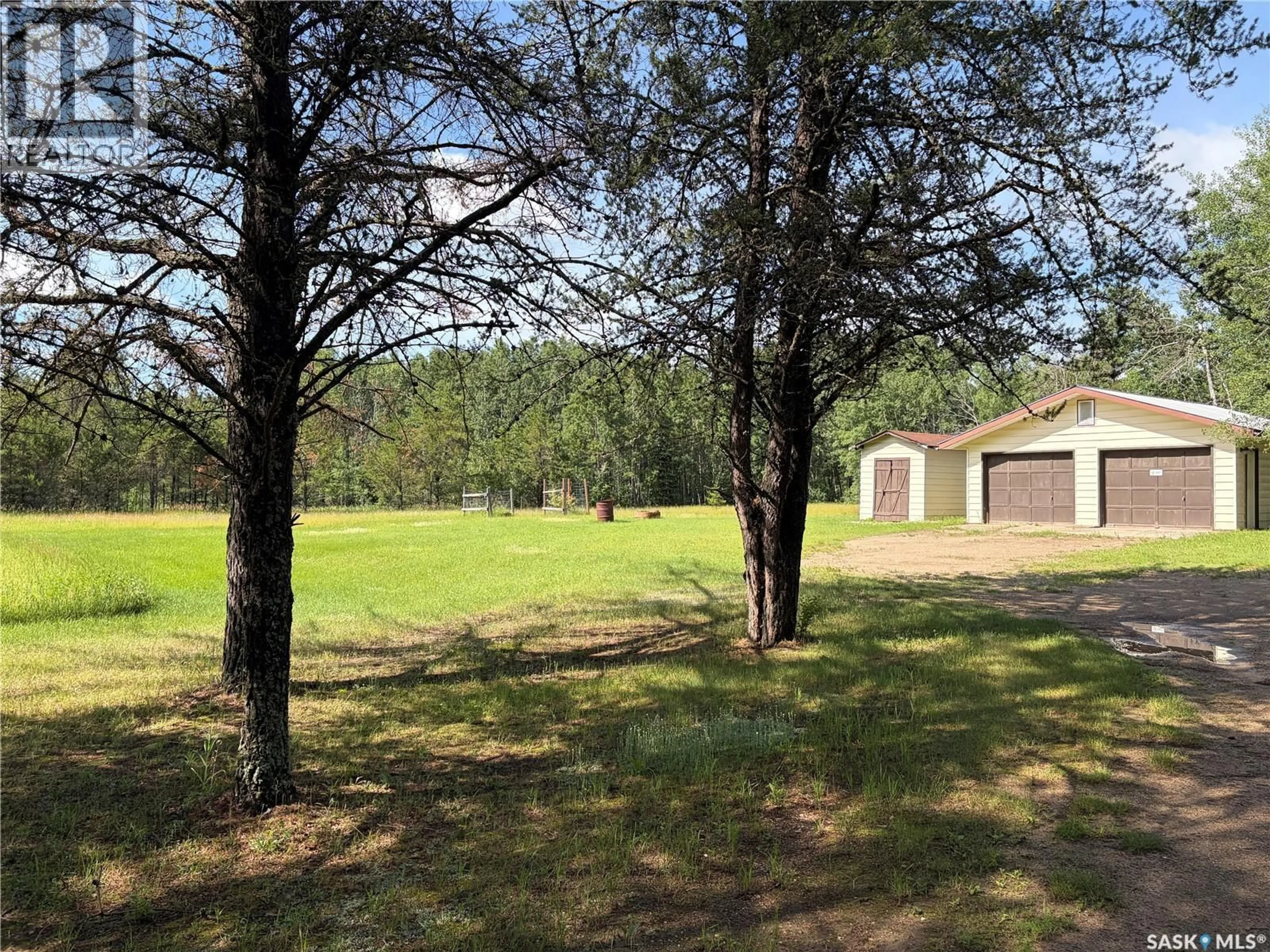 A pic from outside/outdoor area/front of a property/back of a property/a pic from drone, forest/trees view for 6 DONALD ROAD, Big River Rm No. 555 Saskatchewan S0J0E0