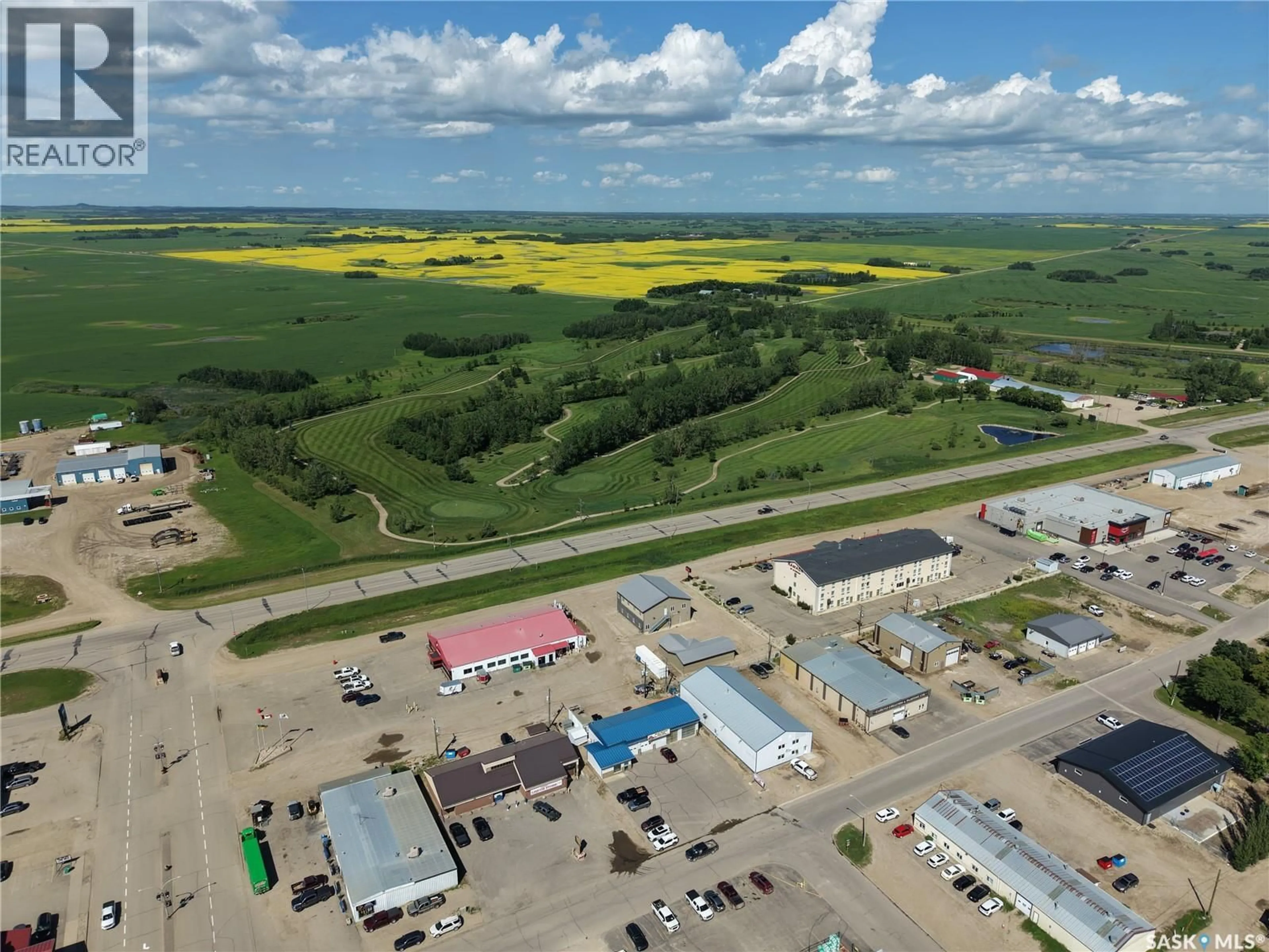 A pic from outside/outdoor area/front of a property/back of a property/a pic from drone, building for 320 6TH STREET, Carlyle Saskatchewan S0C0R0