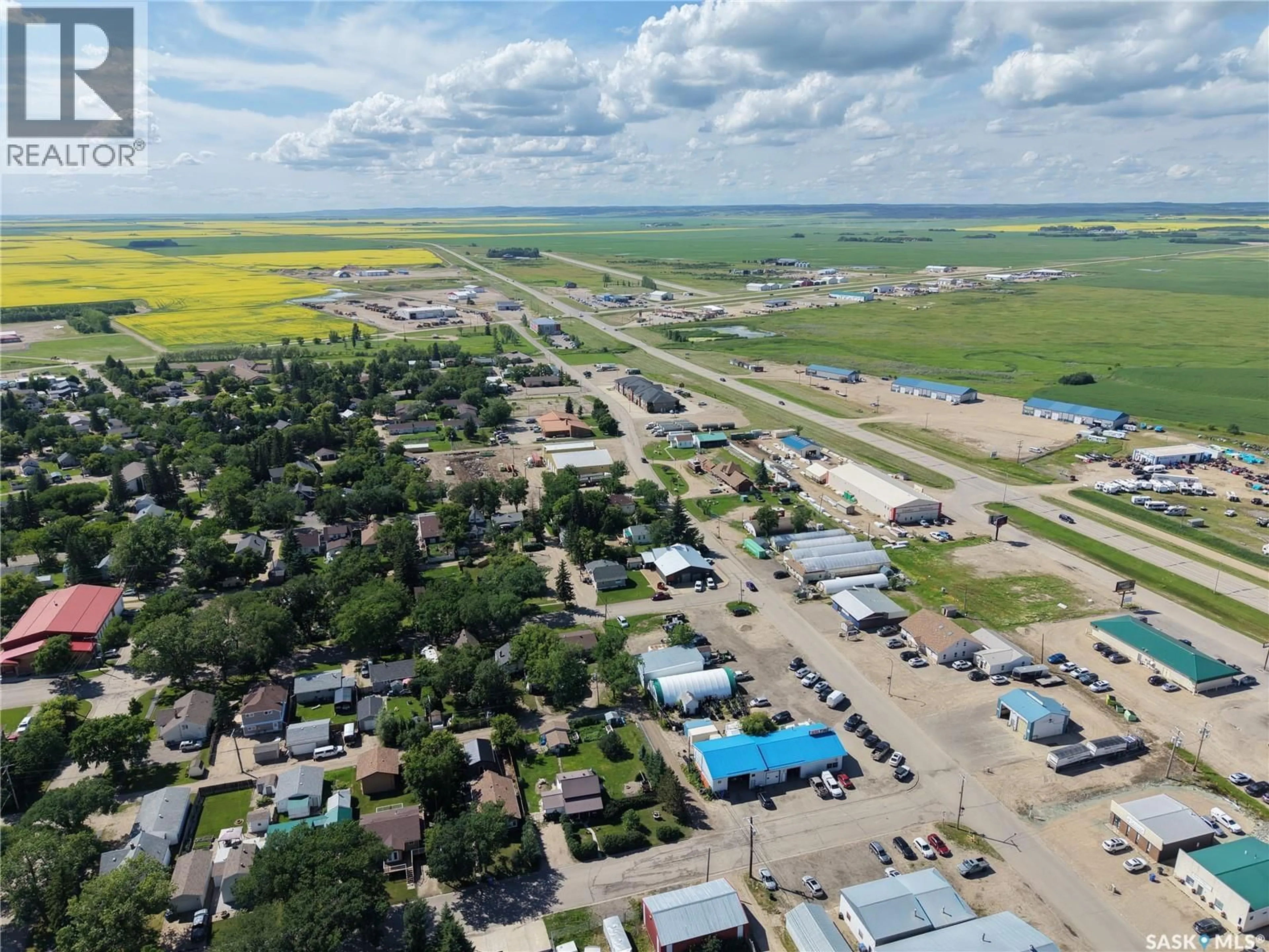 A pic from outside/outdoor area/front of a property/back of a property/a pic from drone, street for 320 6TH STREET, Carlyle Saskatchewan S0C0R0