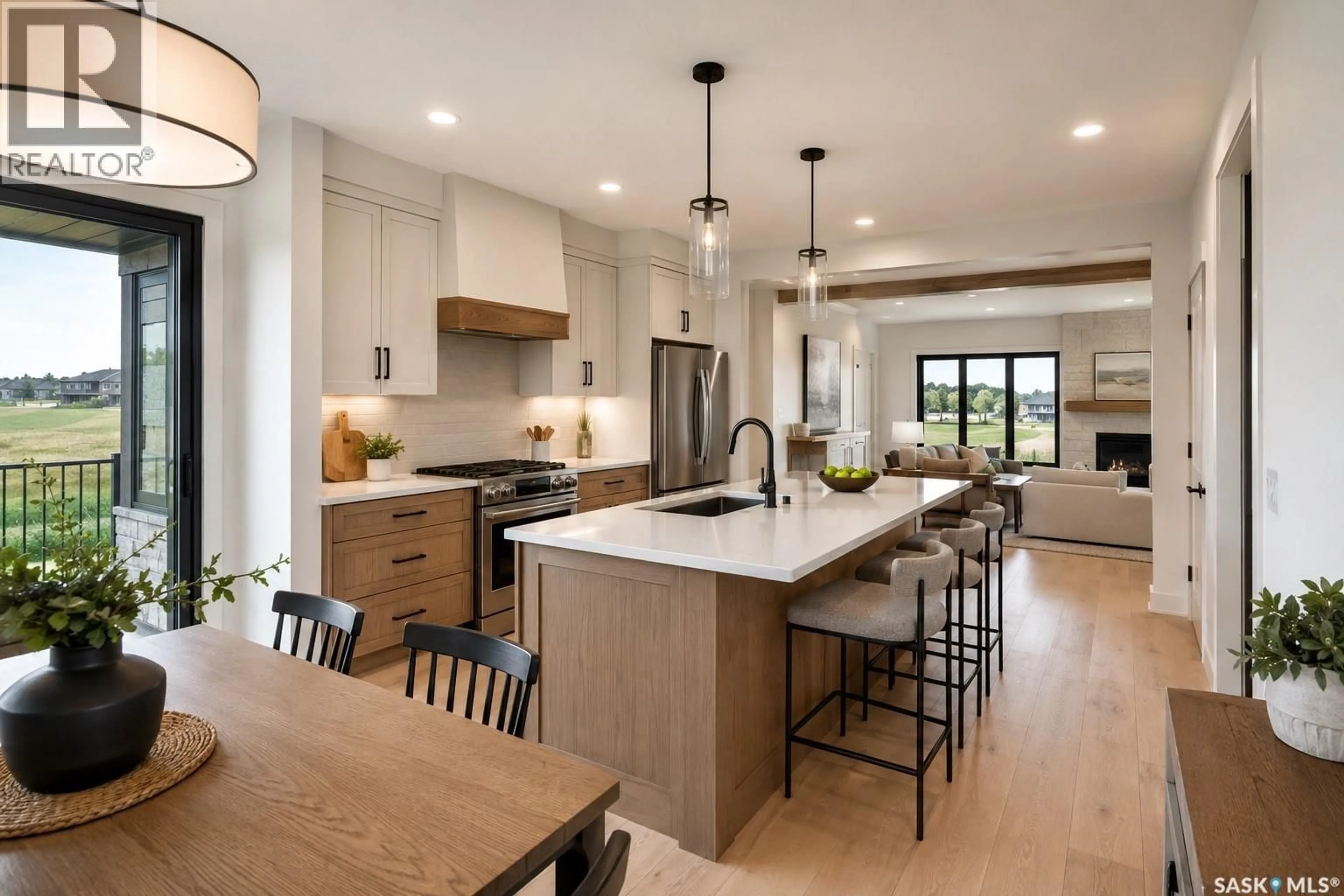 Open concept kitchen, unknown for 2 CLEMENT ROAD, Lanigan Saskatchewan S0K2M0