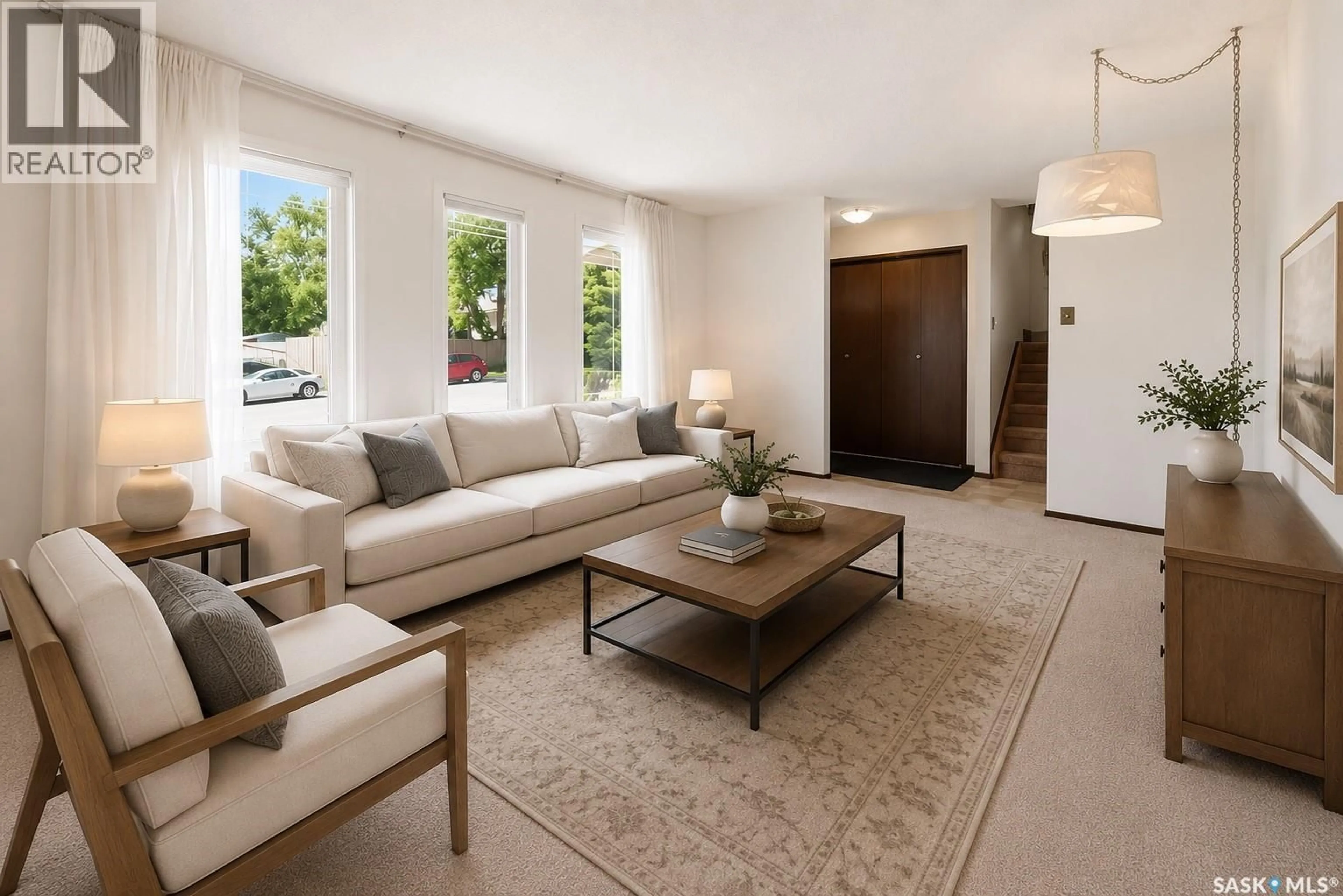 Living room with furniture, unknown for 530 WATHAMAN CRESCENT, Saskatoon Saskatchewan S7K4P9