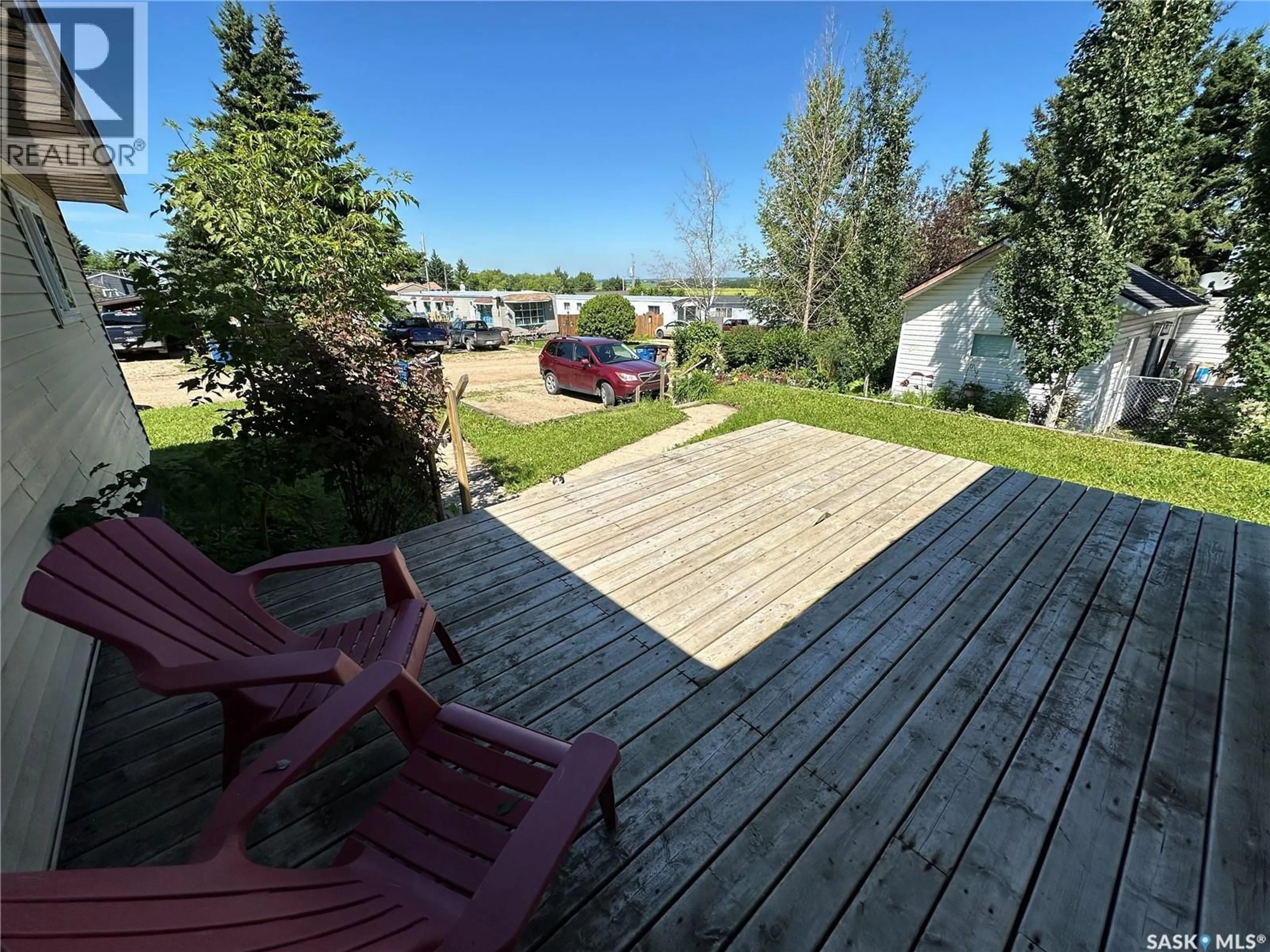 Patio, water/lake/river/ocean view for 30 1ST STREET, Birch Hills Saskatchewan S0J0G0