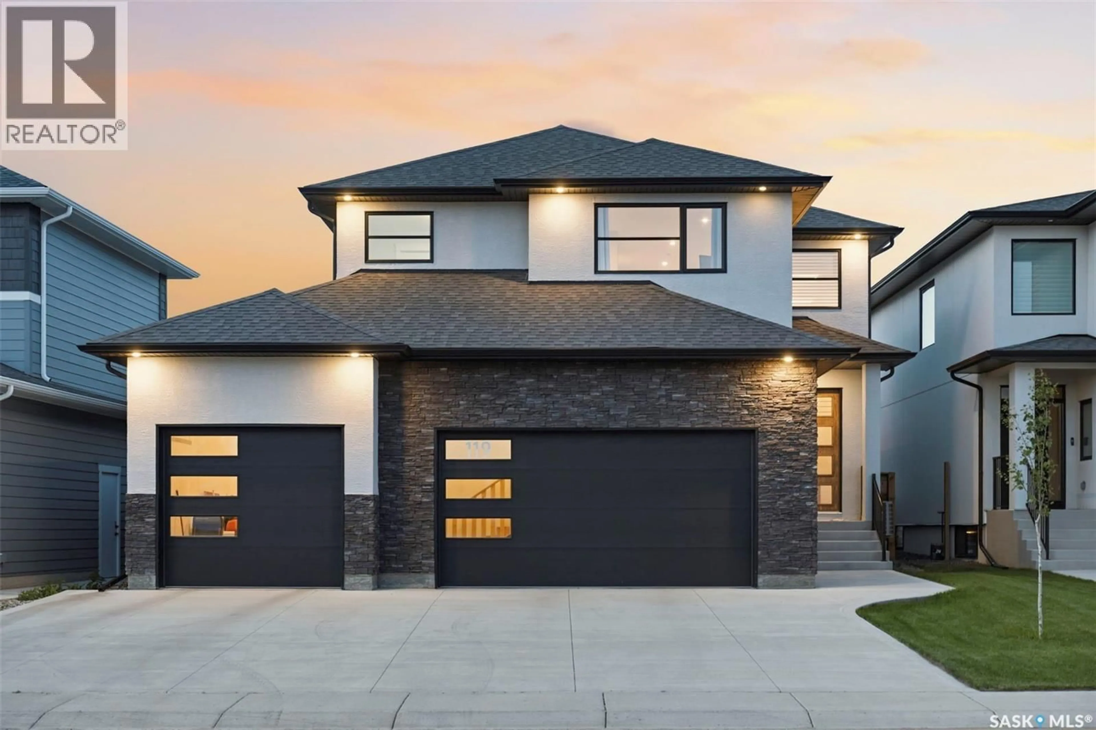 Home with brick exterior material, street for 119 WOOLF BEND, Saskatoon Saskatchewan S7W1E6