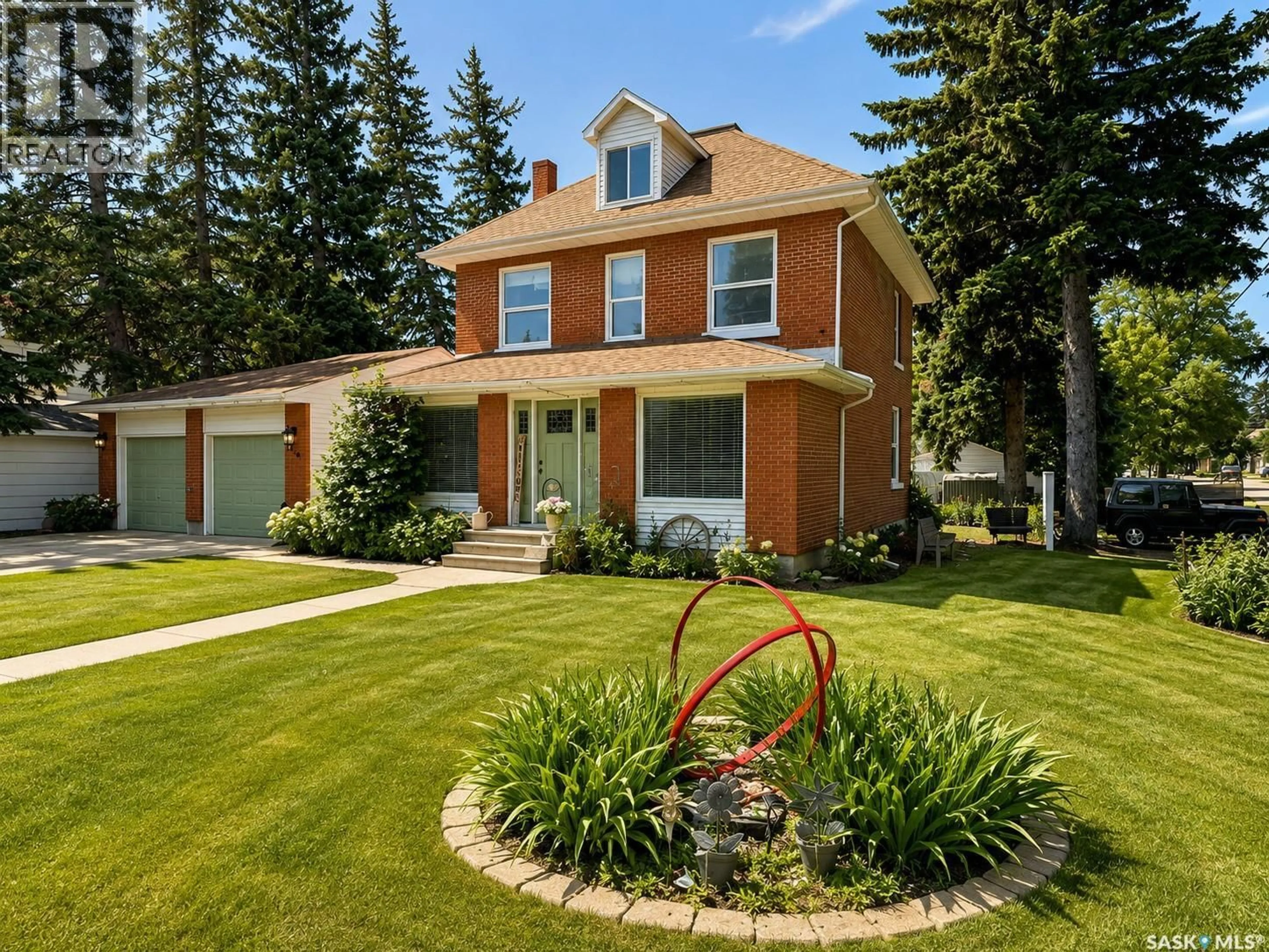 Home with brick exterior material, street for 610 BOYLE STREET, Indian Head Saskatchewan S0G2K0