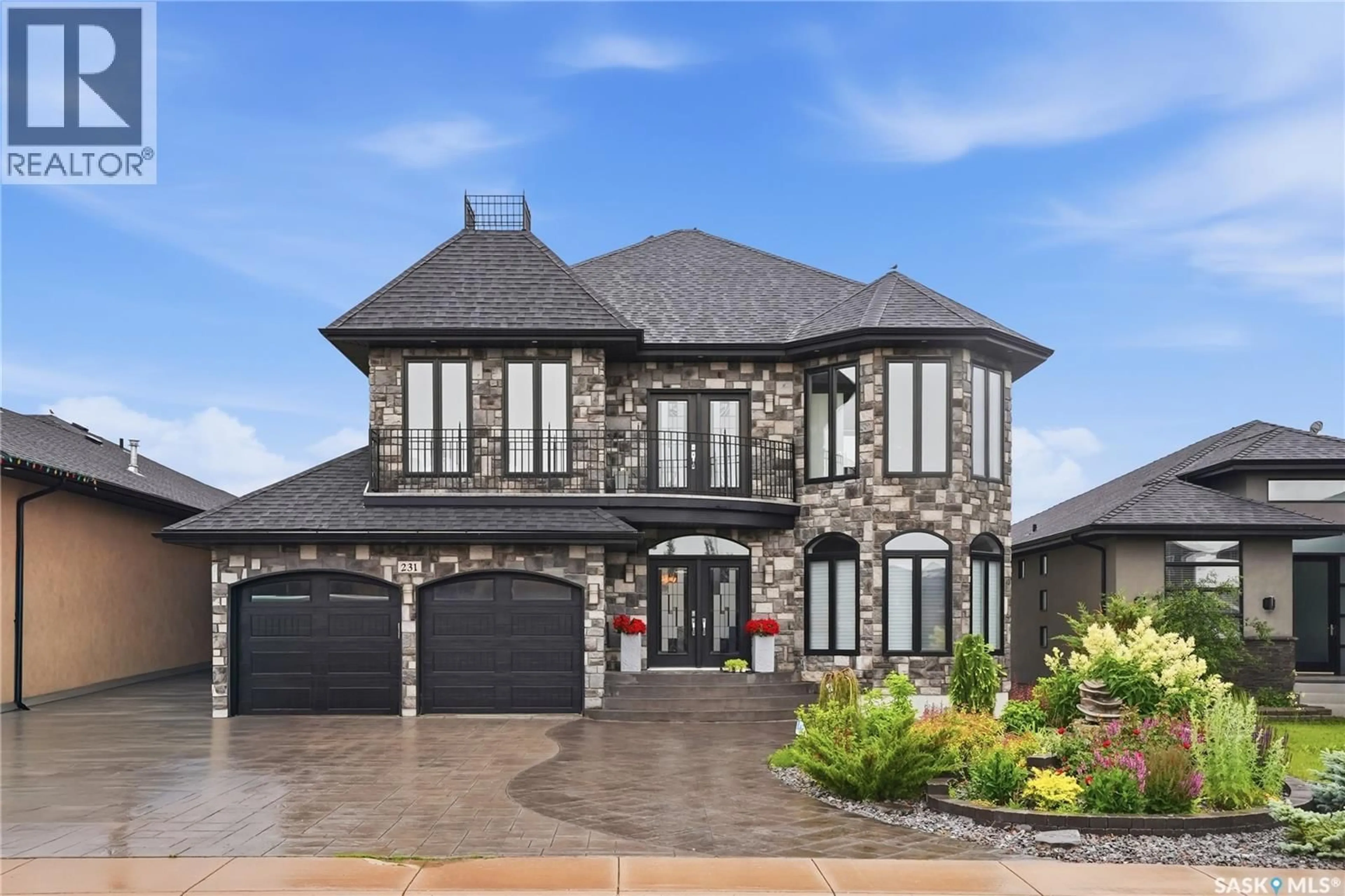 Home with brick exterior material, street for 231 FLEMING CRESCENT, Saskatoon Saskatchewan S7W1B4