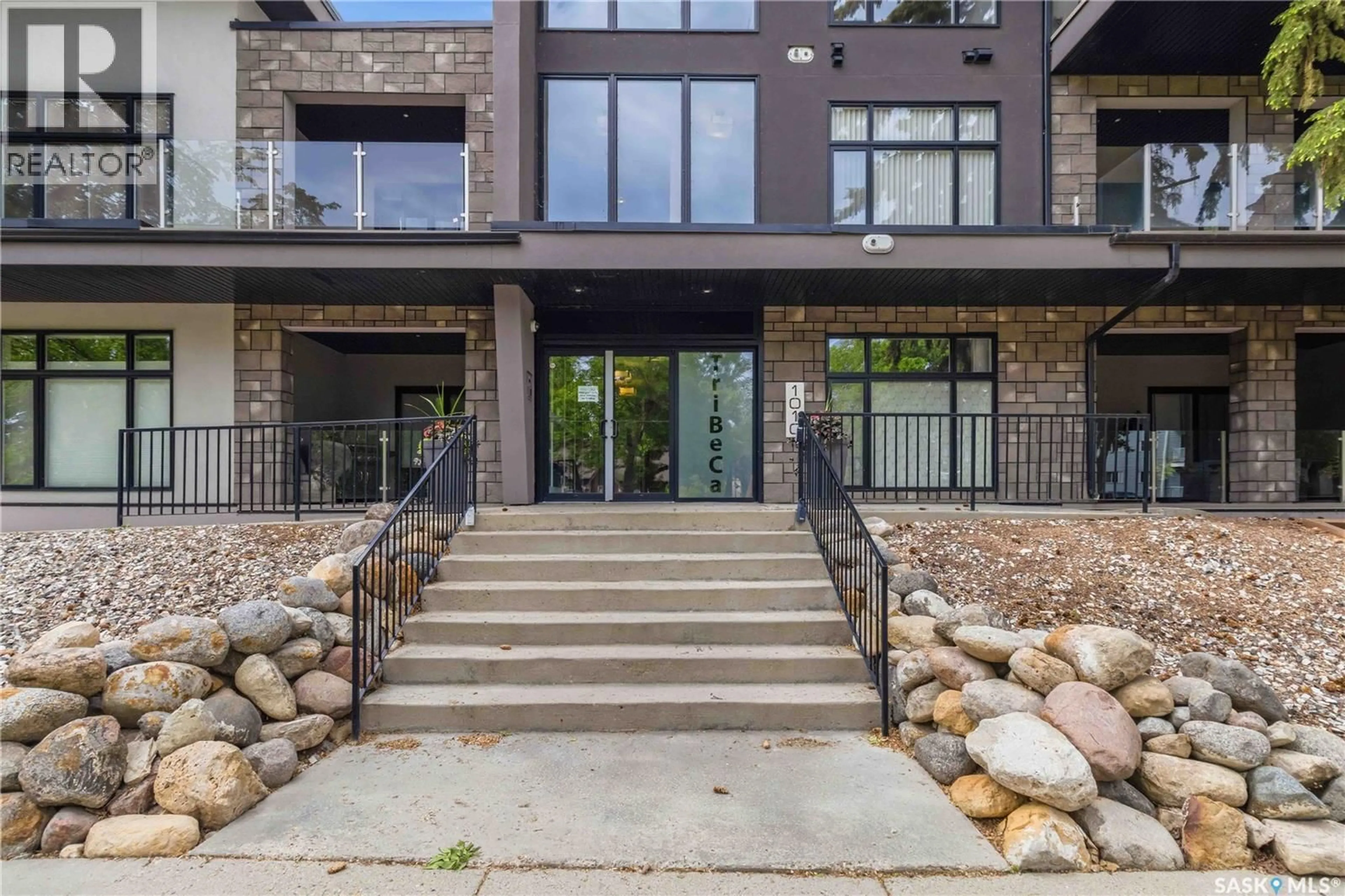 Home with brick exterior material, mountain view for 104 - 1010 MAIN STREET, Saskatoon Saskatchewan S7H0K7