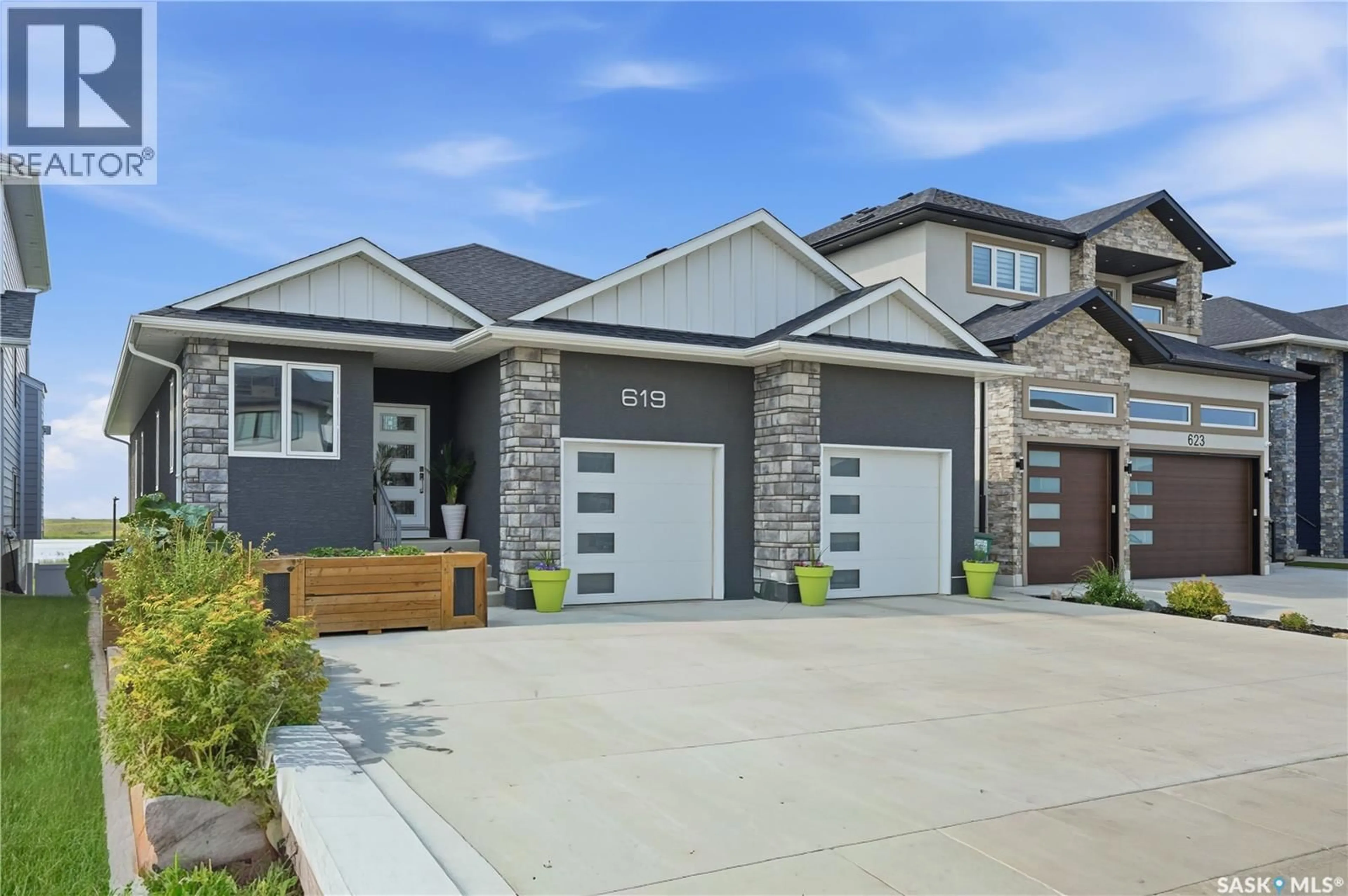 Home with brick exterior material, street for 619 KENASCHUK CRESCENT, Saskatoon Saskatchewan S7W0Y4