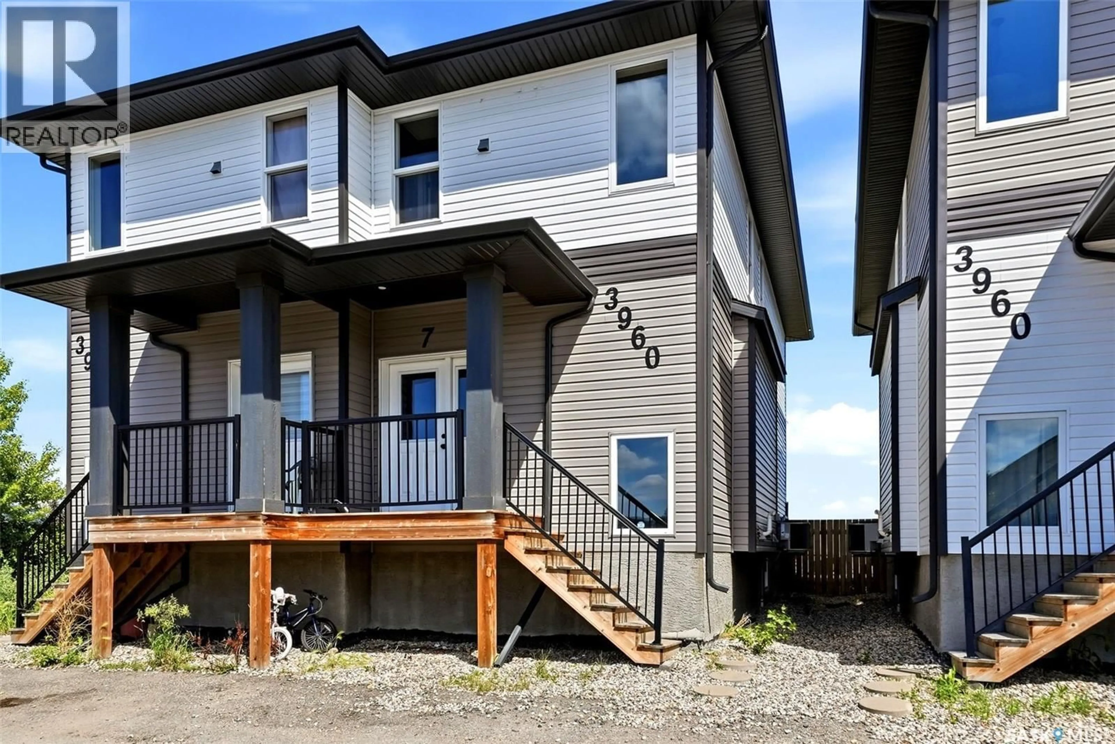 Home with vinyl exterior material, unknown for 7 - 3960 7TH AVENUE, Regina Saskatchewan S4N7L9
