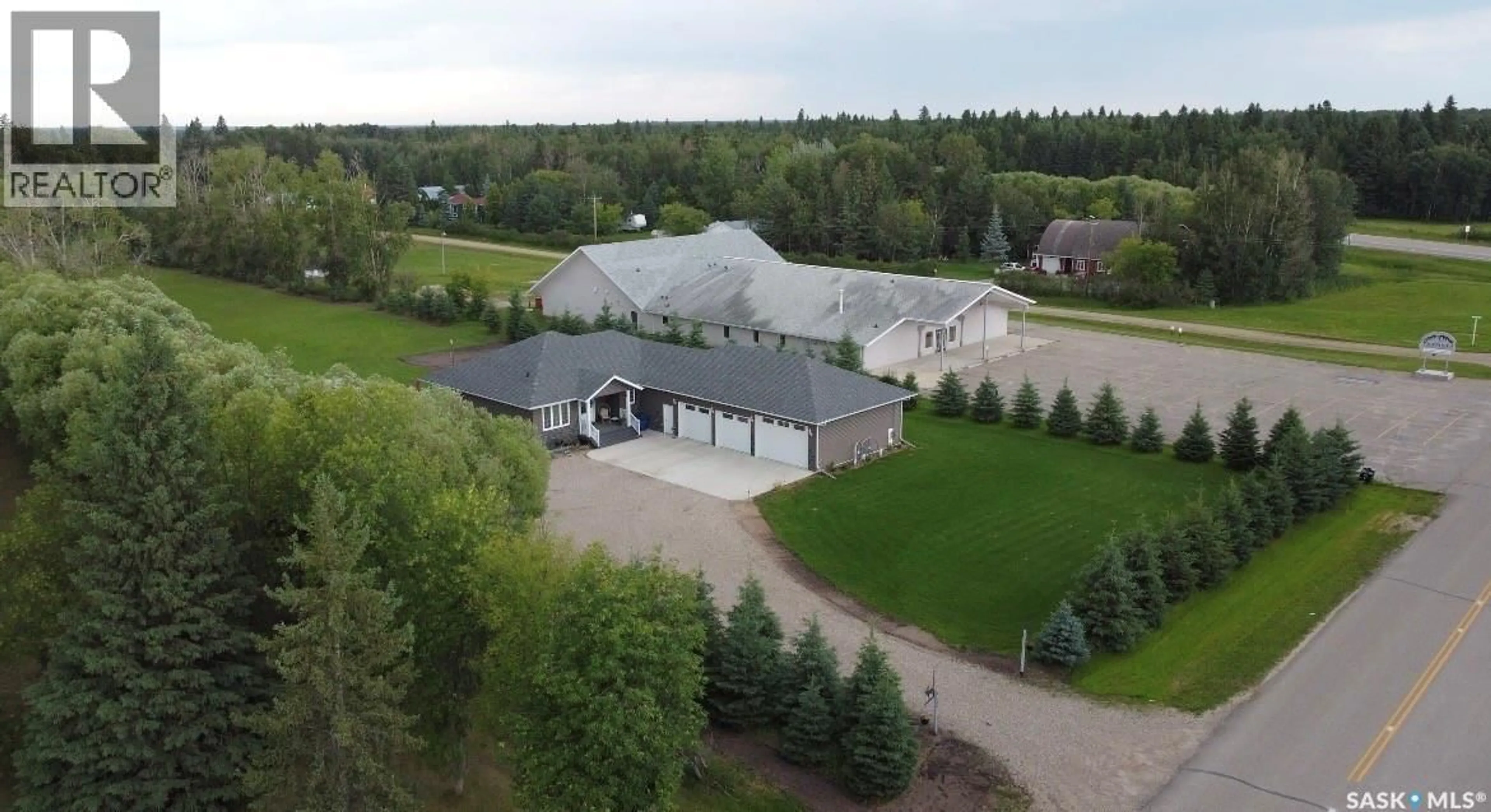 A pic from outside/outdoor area/front of a property/back of a property/a pic from drone, building for 105 TINDALL AVENUE, Nipawin Rm No. 487 Saskatchewan S0E1E0
