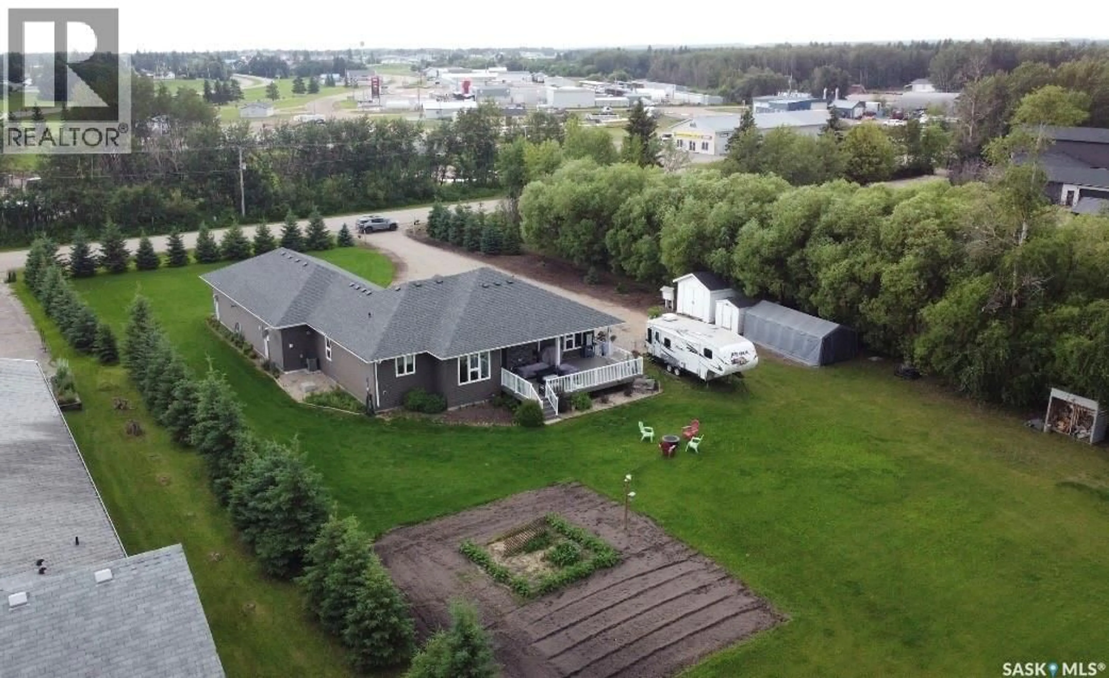 A pic from outside/outdoor area/front of a property/back of a property/a pic from drone, unknown for 105 TINDALL AVENUE, Nipawin Rm No. 487 Saskatchewan S0E1E0