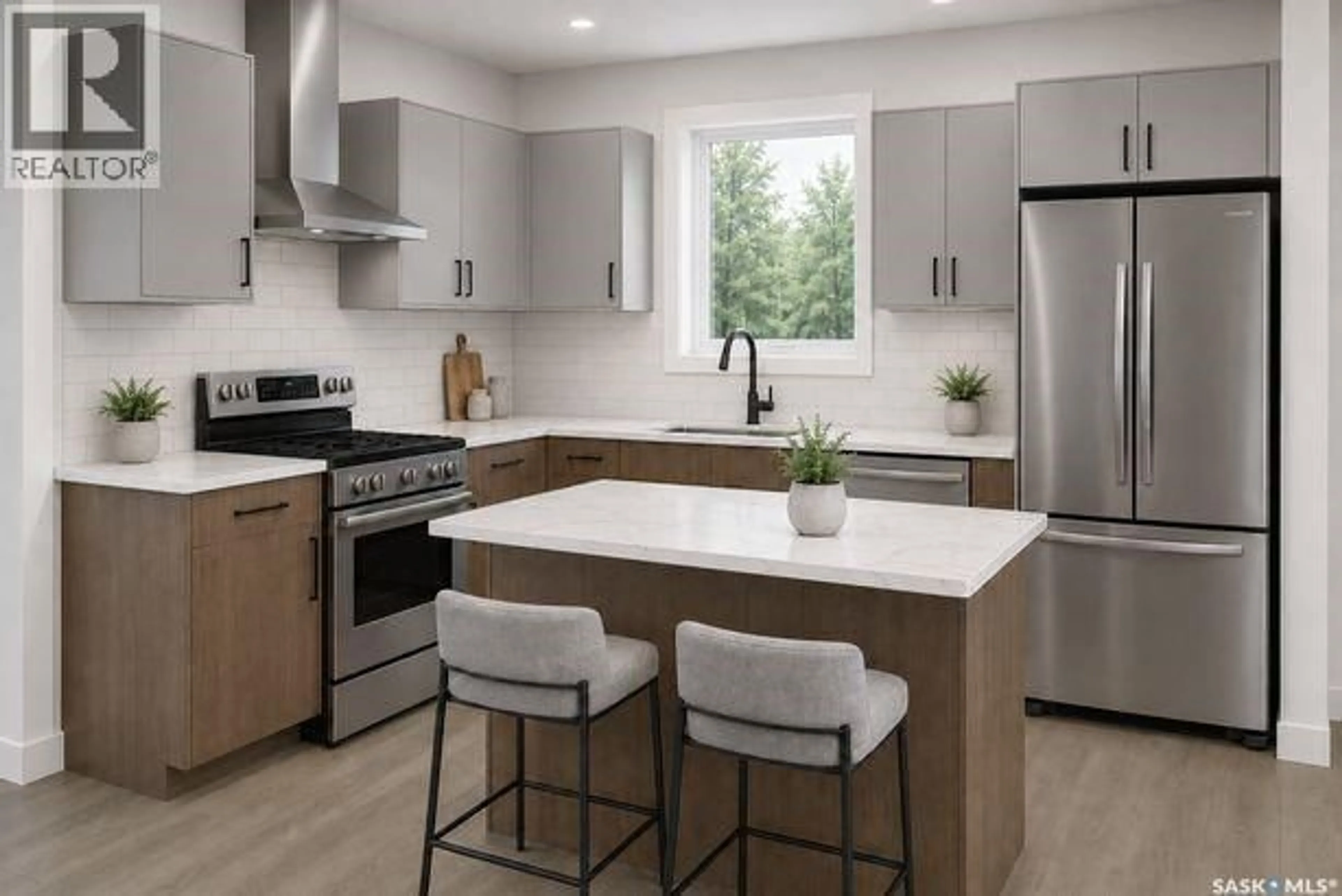 Open concept kitchen, unknown for 415 STEHWIEN STREET, Saskatoon Saskatchewan S7W1M9