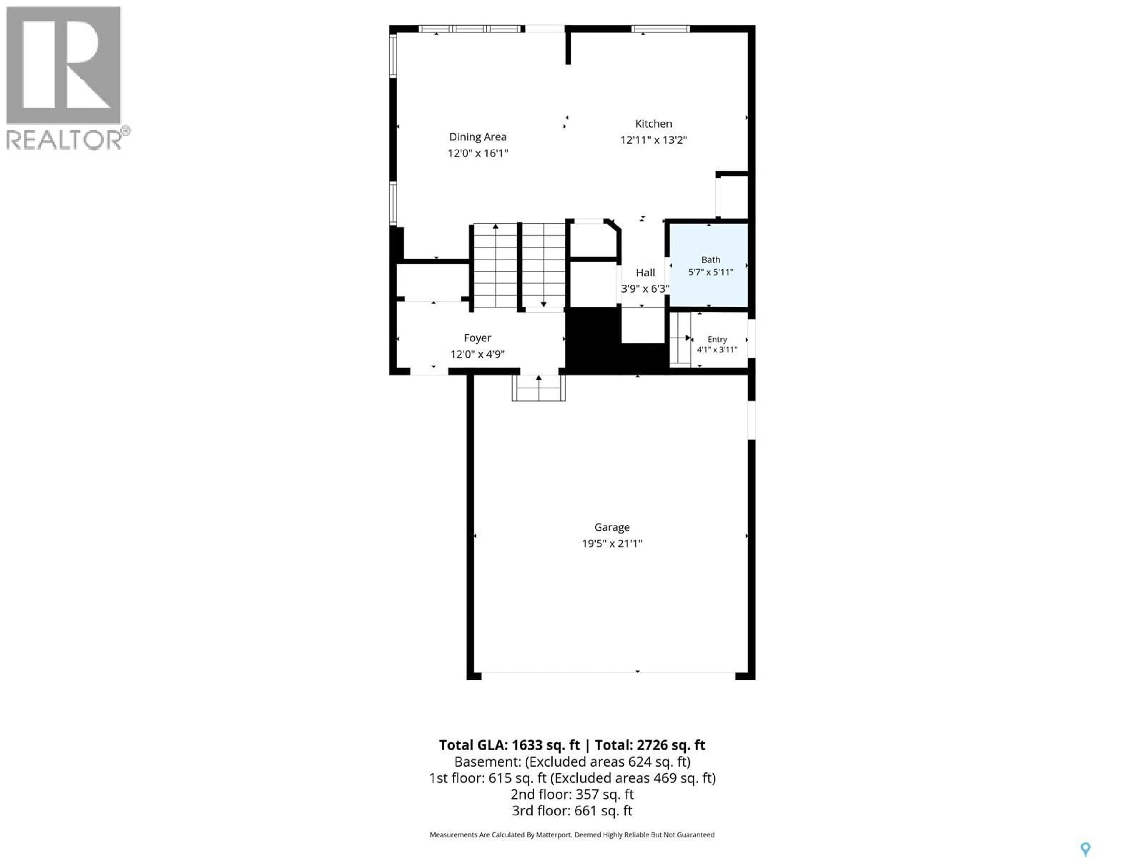 Floor plan for 136 THAKUR STREET, Saskatoon Saskatchewan S7W0Z6