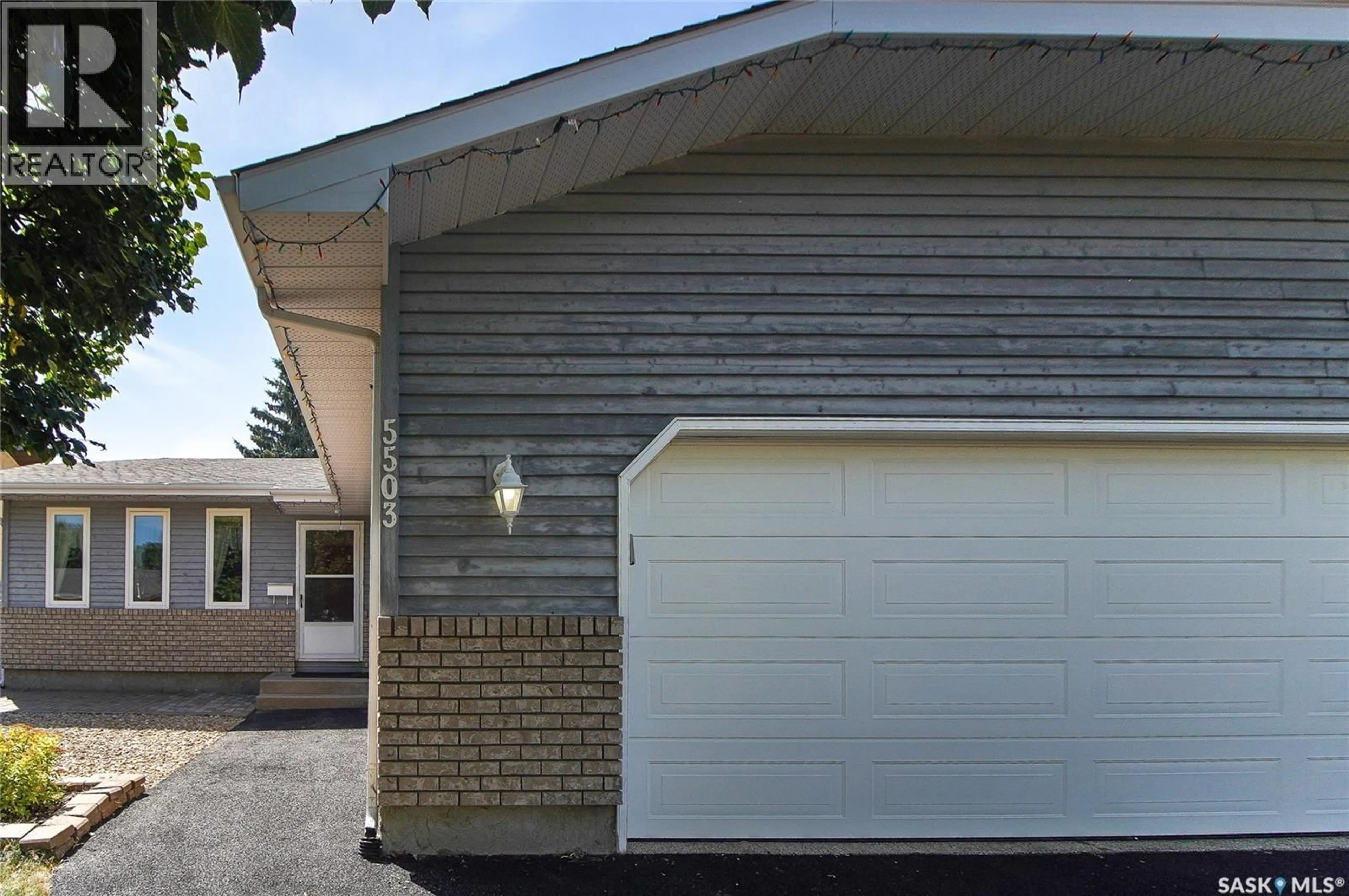 Home with vinyl exterior material, street for 5503 BALLANTINE COURT, Regina Saskatchewan S4X4K4