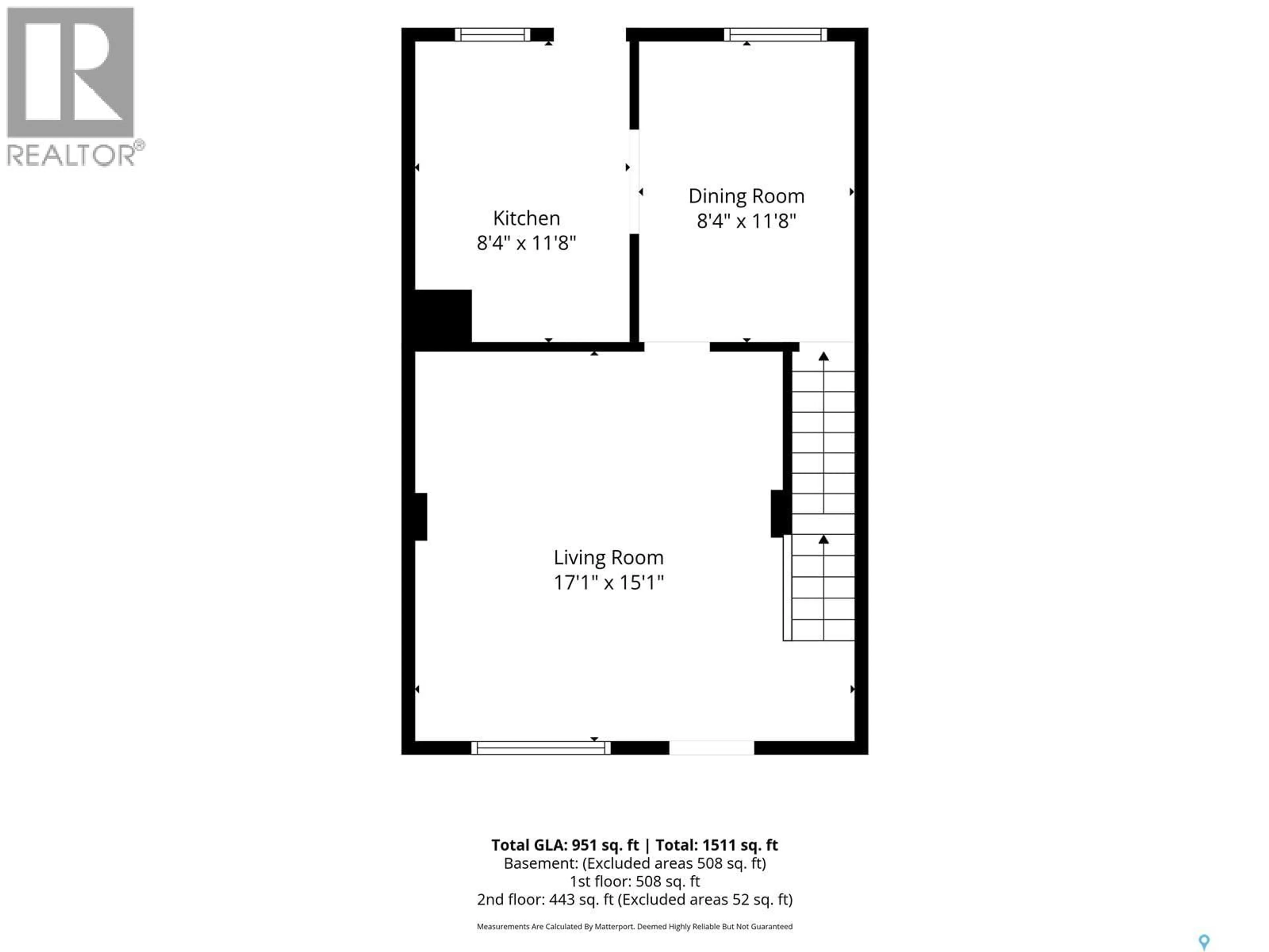 Floor plan for 927 4TH AVENUE, Saskatoon Saskatchewan S7K2N5
