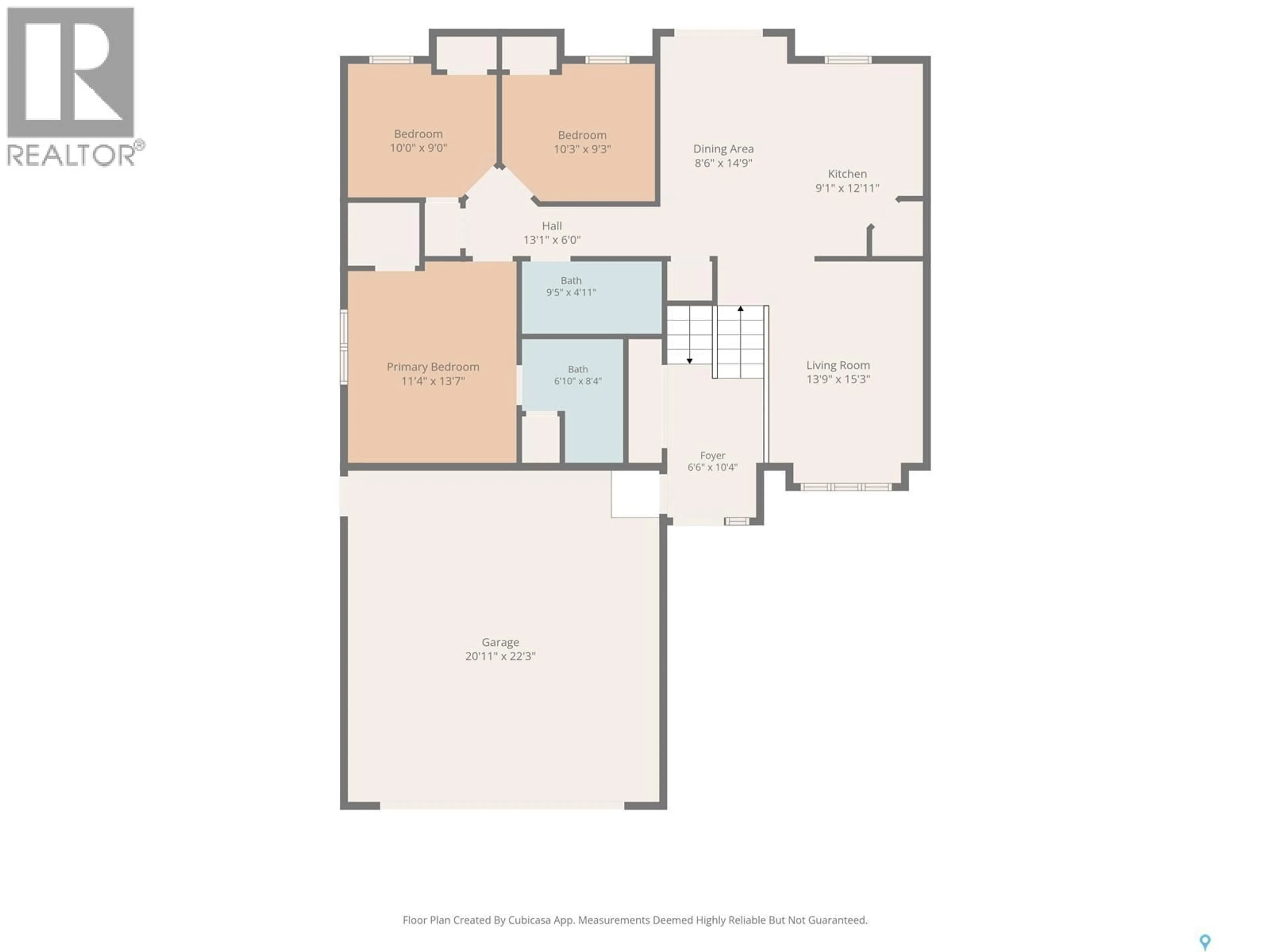 Floor plan for 412 LYLE CRESCENT, Warman Saskatchewan S0K4S1