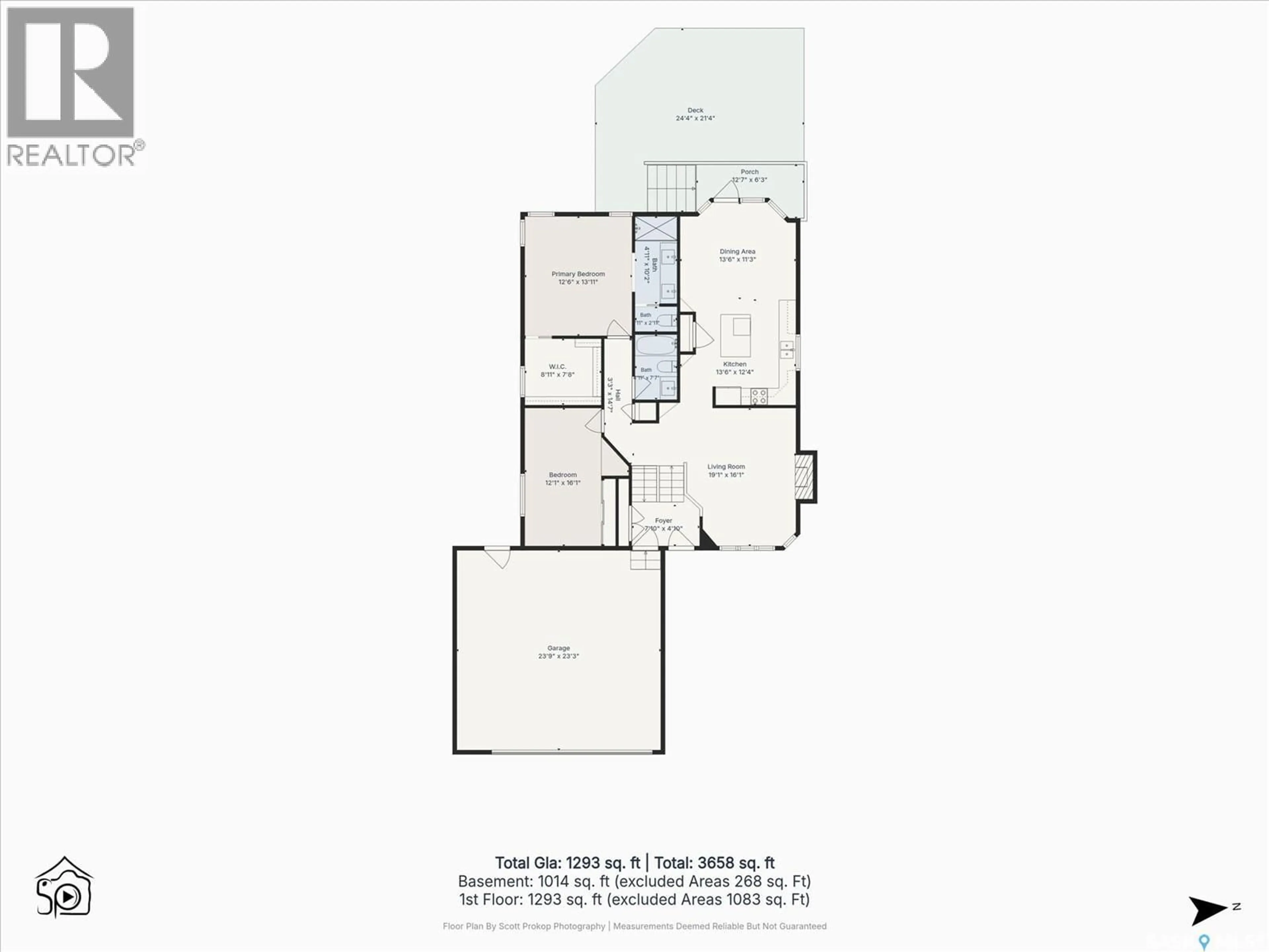 Floor plan for 547 BAYVIEW TERRACE, Saskatoon Saskatchewan S7V1V6