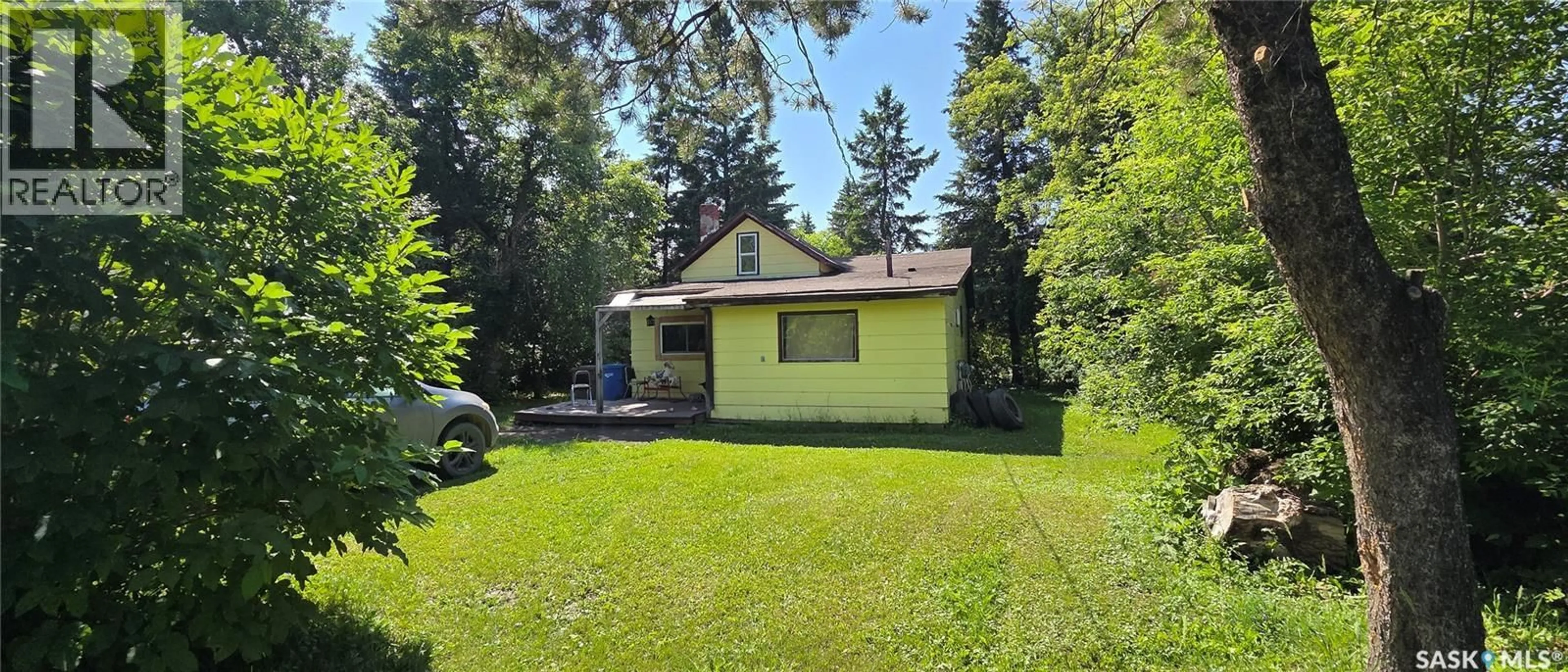 A pic from outside/outdoor area/front of a property/back of a property/a pic from drone, street for 120 1ST STREET, Star City Saskatchewan S0E1P0