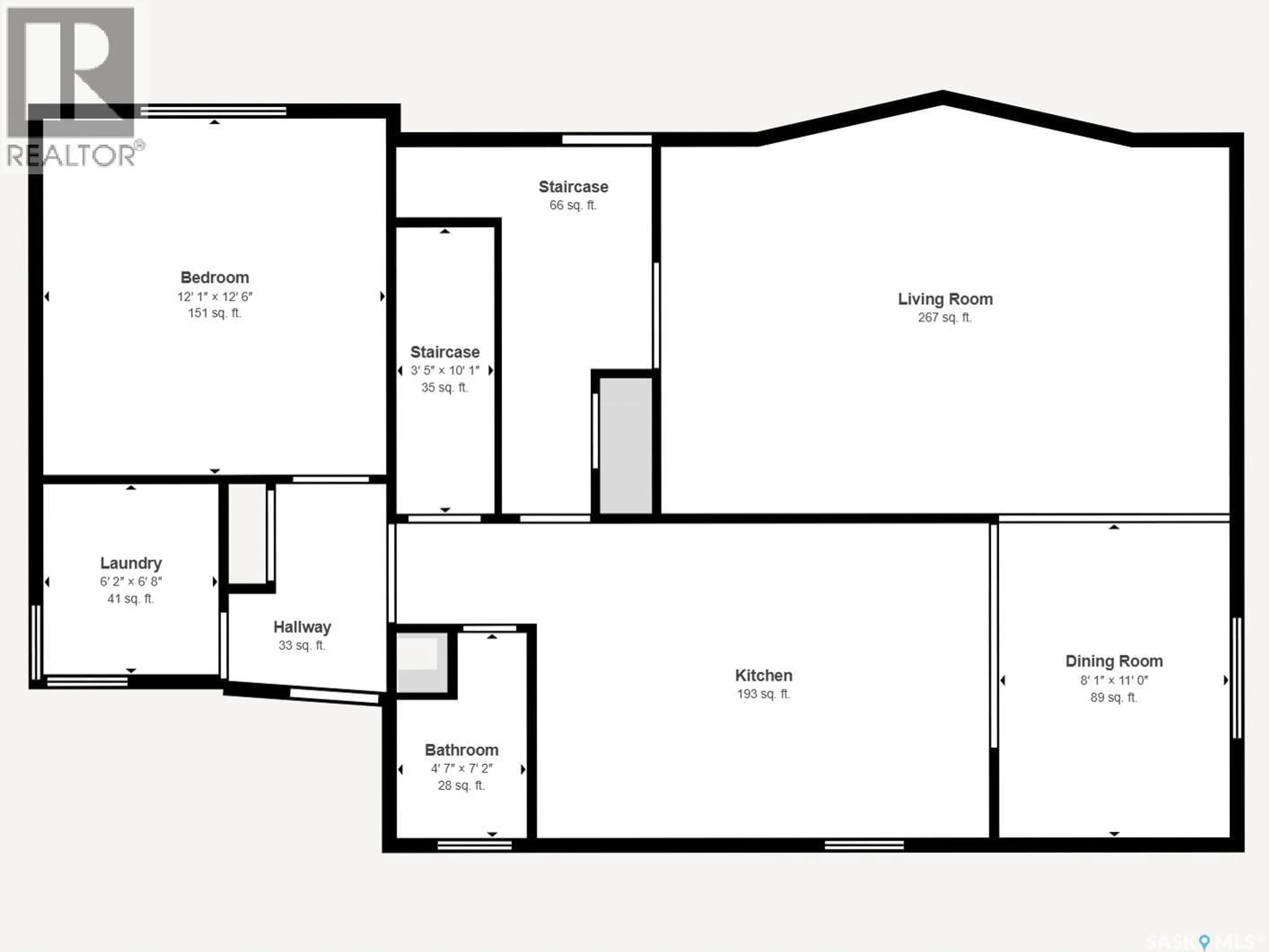 Floor plan for 2902 LACON STREET, Regina Saskatchewan S4N2A8