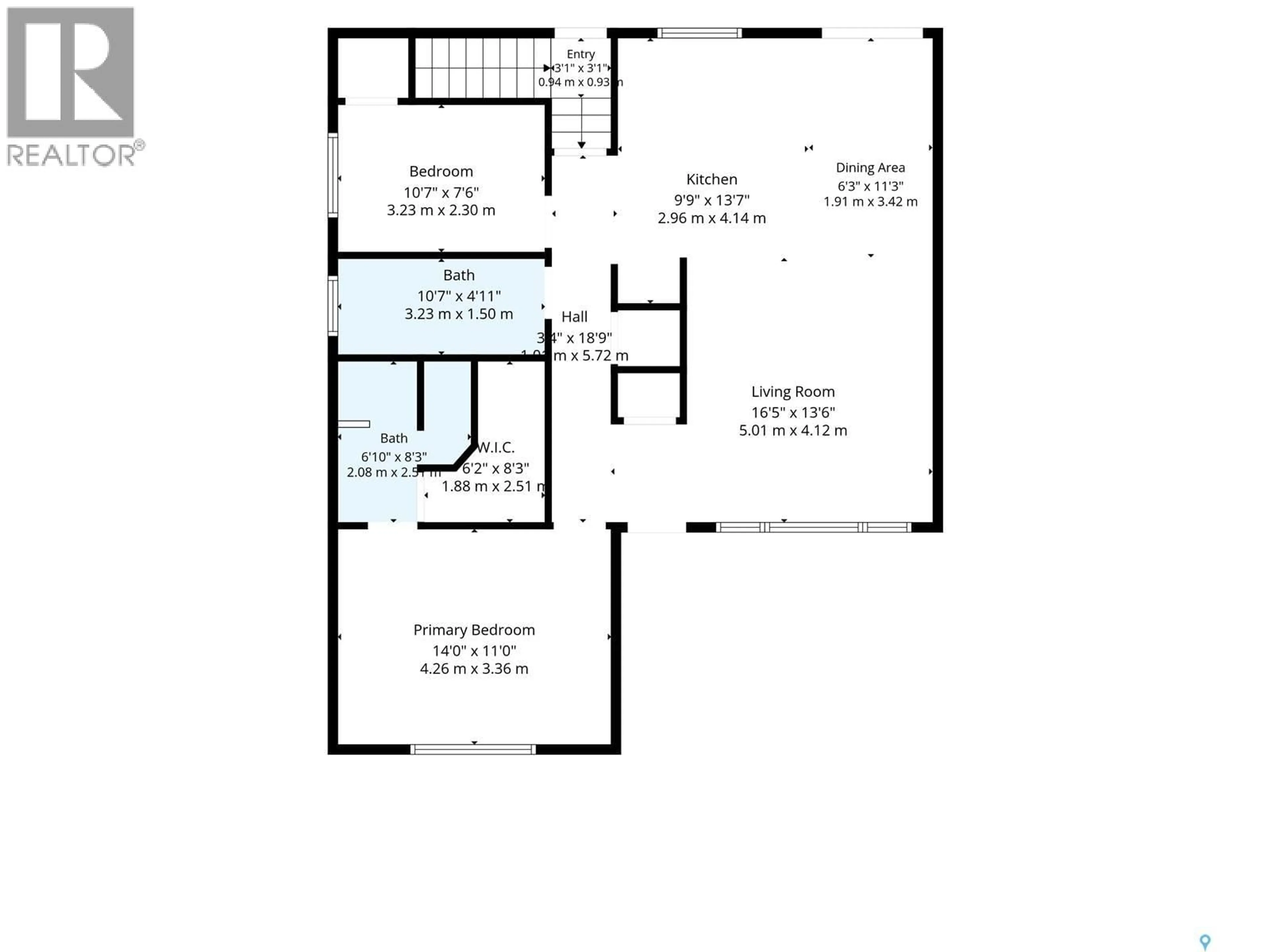 Floor plan for 1206 ELEVATOR ROAD, Saskatoon Saskatchewan S7J2R8