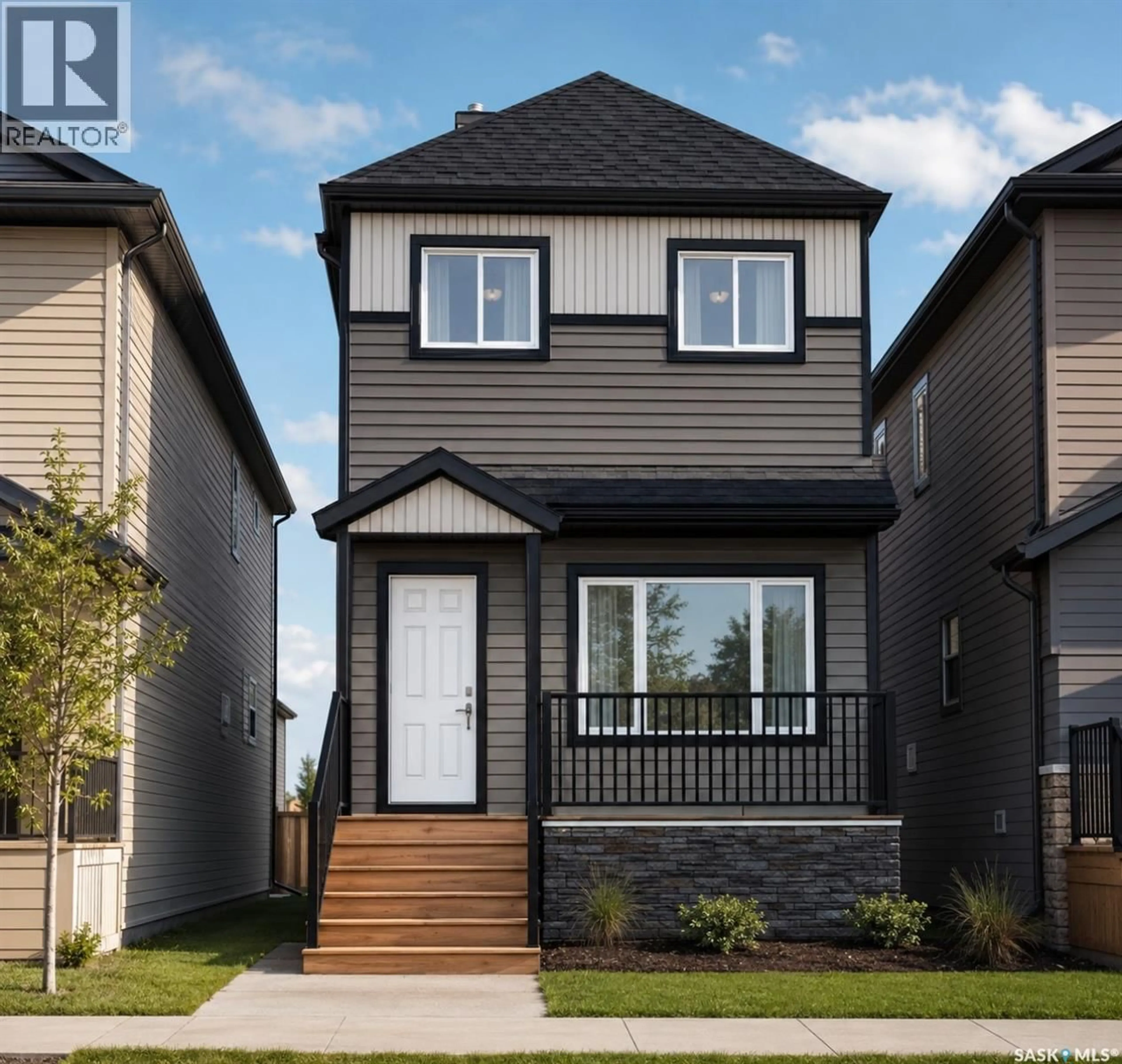 Home with vinyl exterior material, street for 1523 RICHARDSON ROAD, Saskatoon Saskatchewan S7M0W9