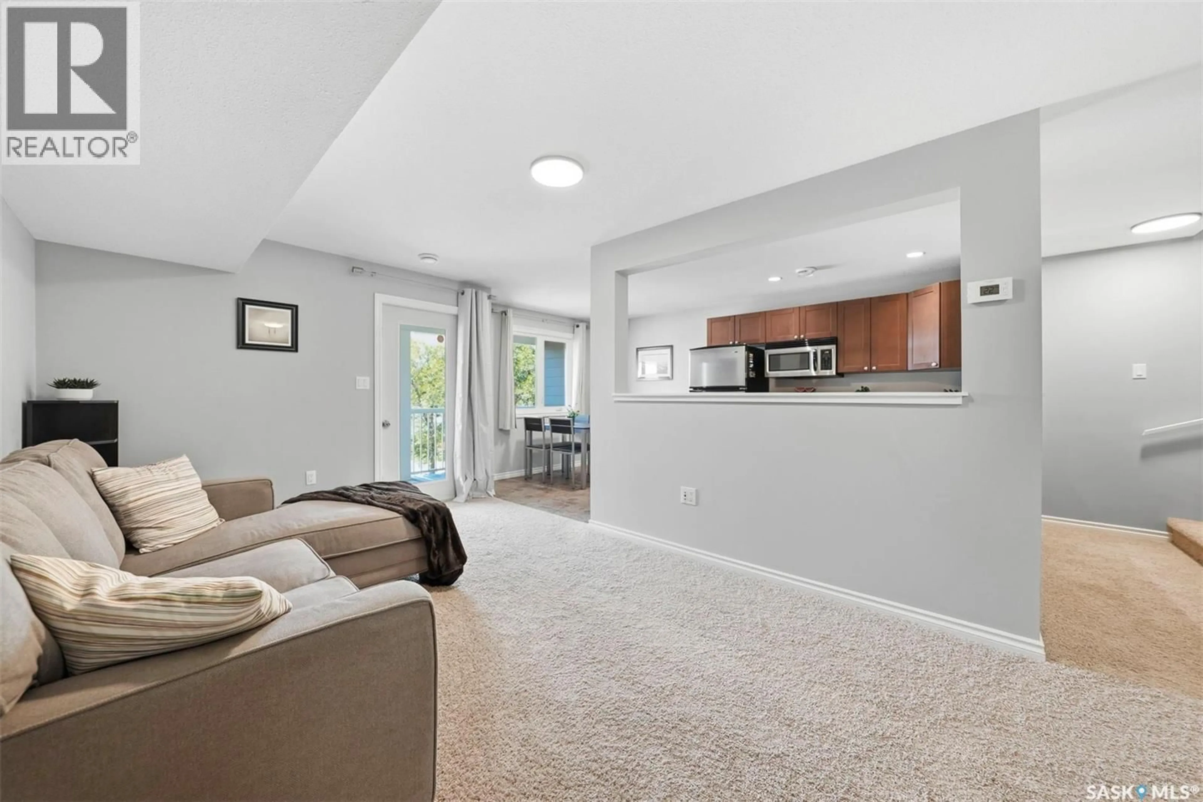 Living room with furniture, unknown for 203 - 515 28TH STREET, Prince Albert Saskatchewan S6V1X8