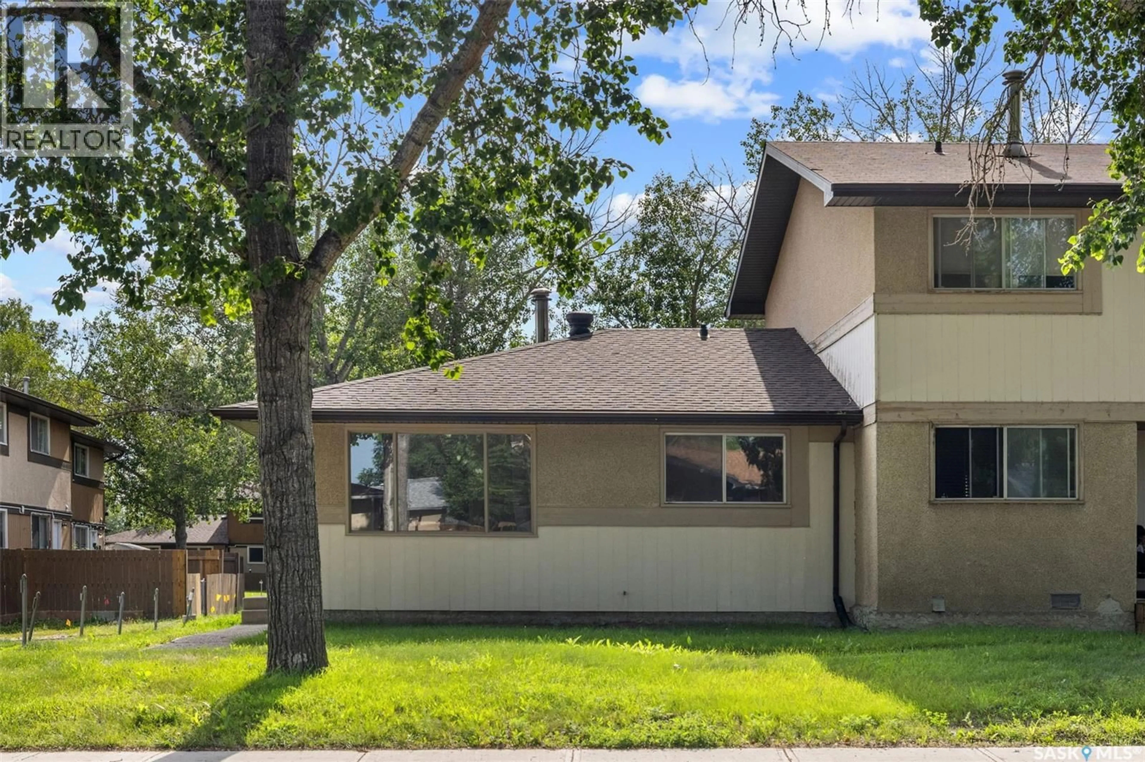 Home with vinyl exterior material, street for 1342 BROWN STREET, Regina Saskatchewan S4N5M3