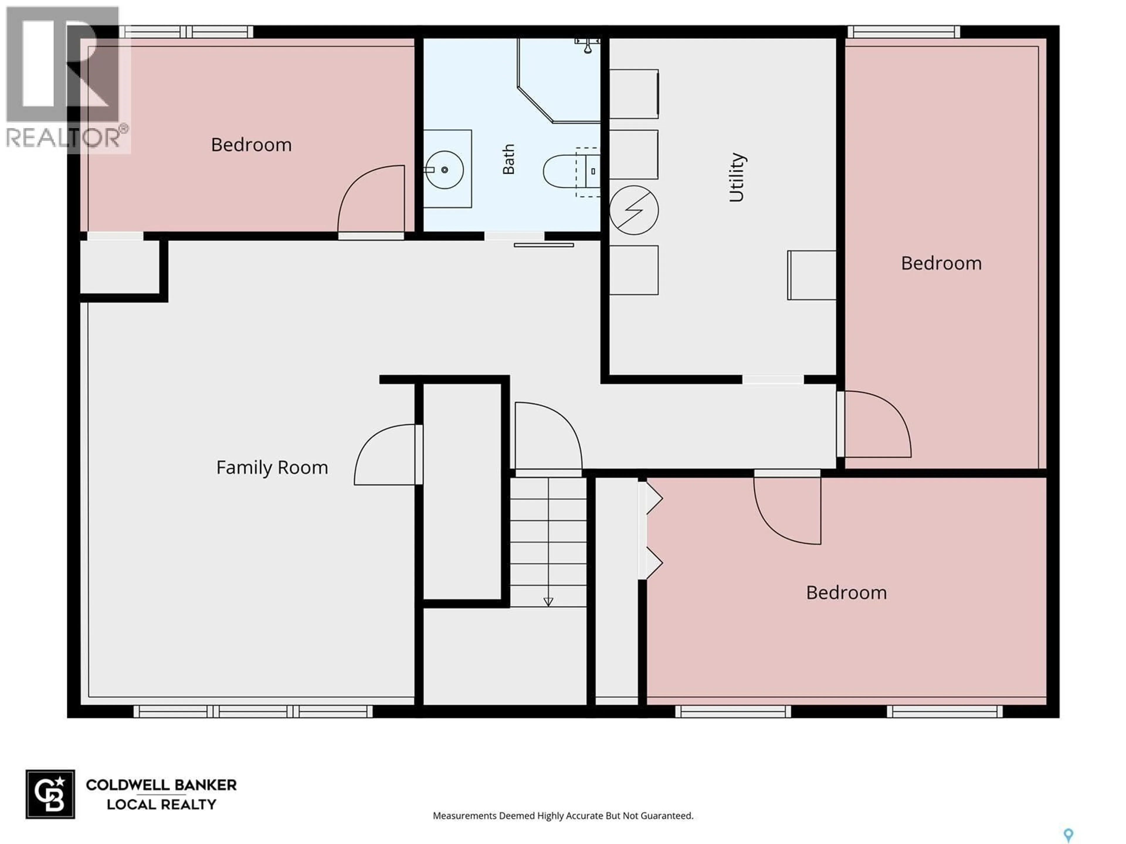 Floor plan for 1355 MANITOU CRESCENT, Moose Jaw Saskatchewan S6H7C4