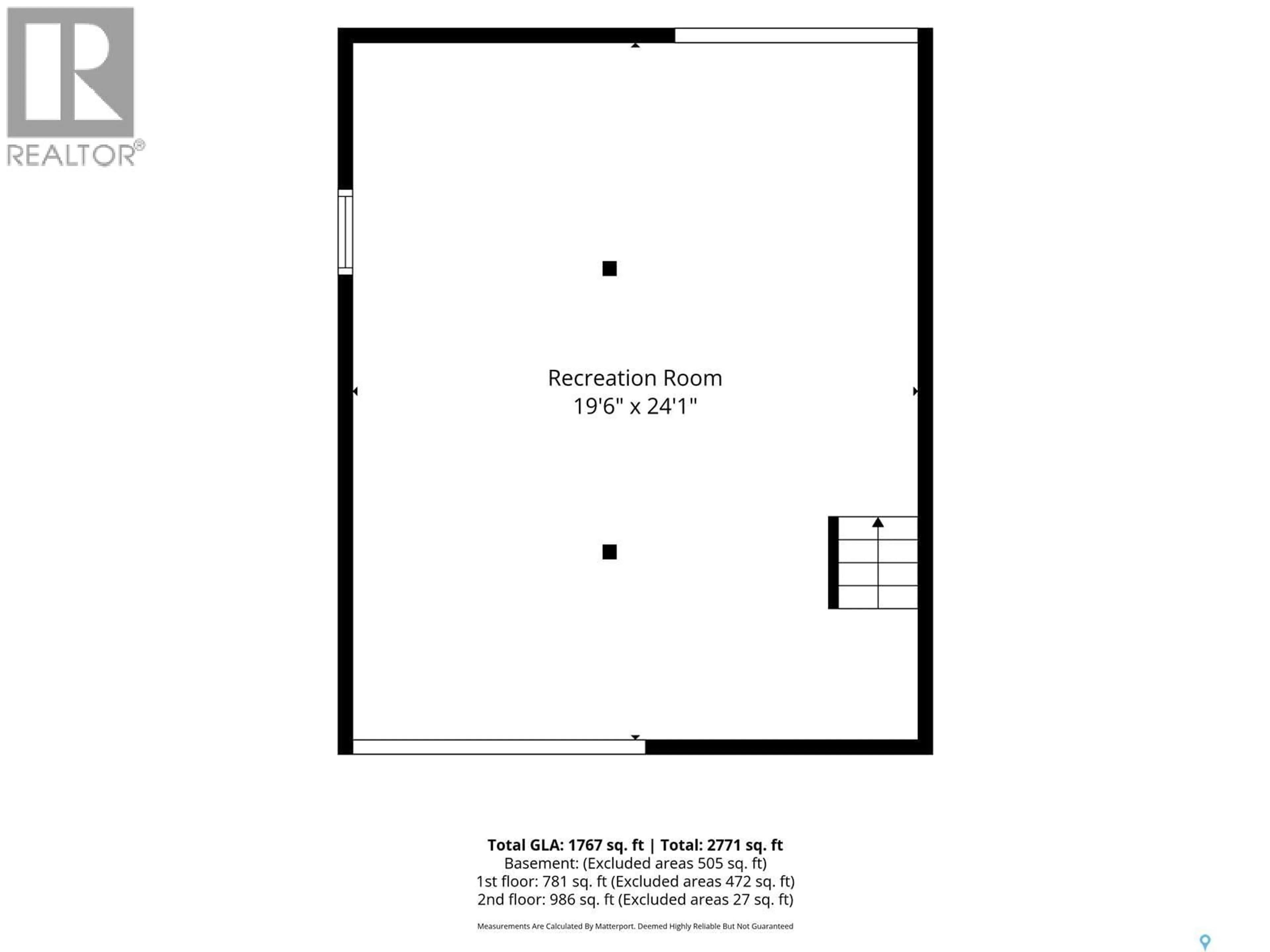 Floor plan for 616 RUSHOLME ROAD, Saskatoon Saskatchewan S7L0G7