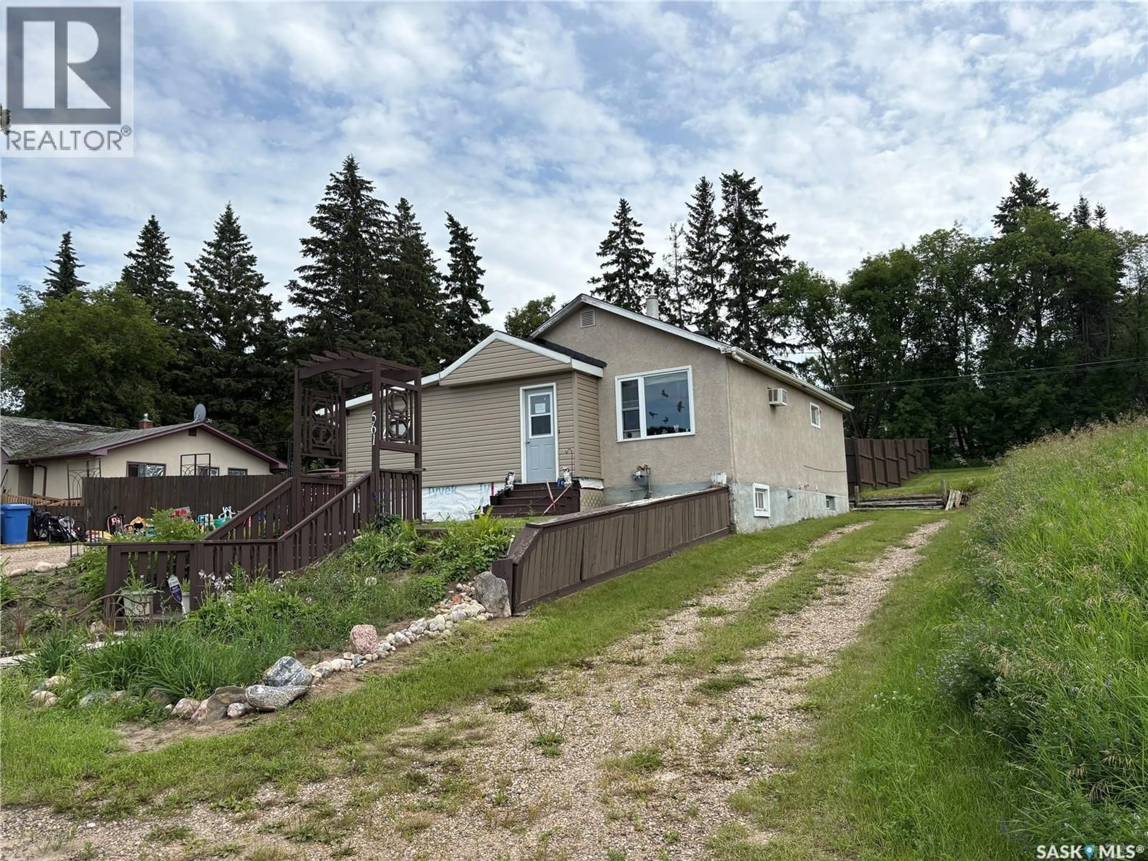 A pic from outside/outdoor area/front of a property/back of a property/a pic from drone, unknown for 561 18TH STREET, Prince Albert Saskatchewan S6V1H8