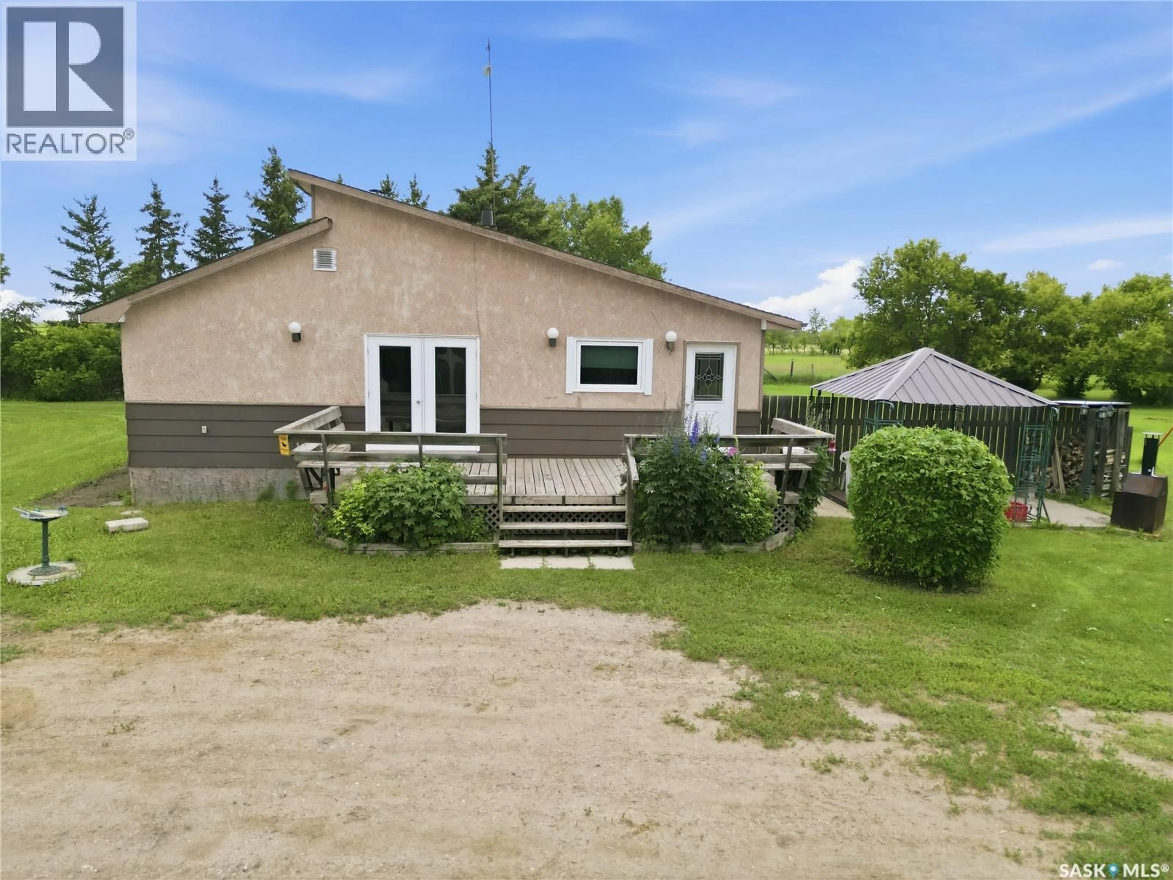 A pic from outside/outdoor area/front of a property/back of a property/a pic from drone, unknown for KOBELSKY ACREAGE, Reford Rm No. 379 Saskatchewan S0K4W0