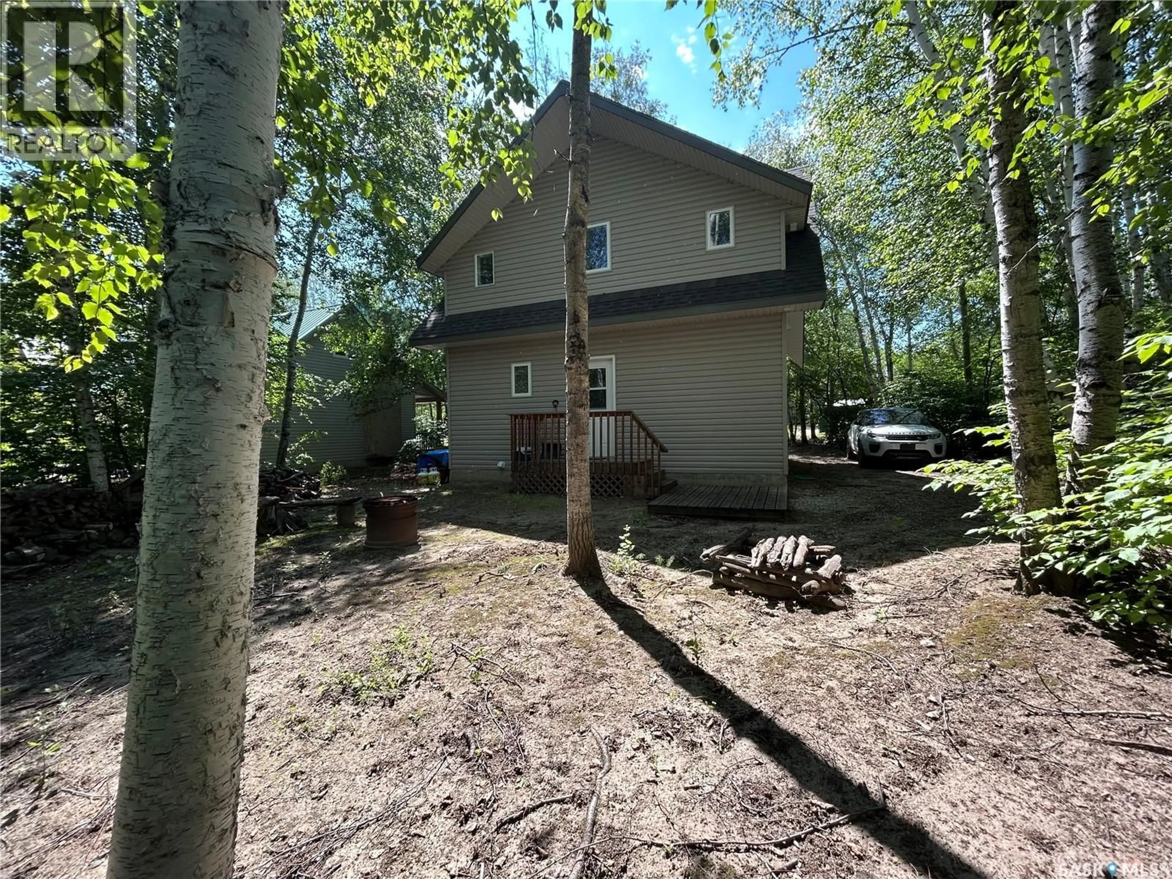 A pic from outside/outdoor area/front of a property/back of a property/a pic from drone, forest/trees view for 305 PINE STREET, Tobin Lake Saskatchewan S0J3B0