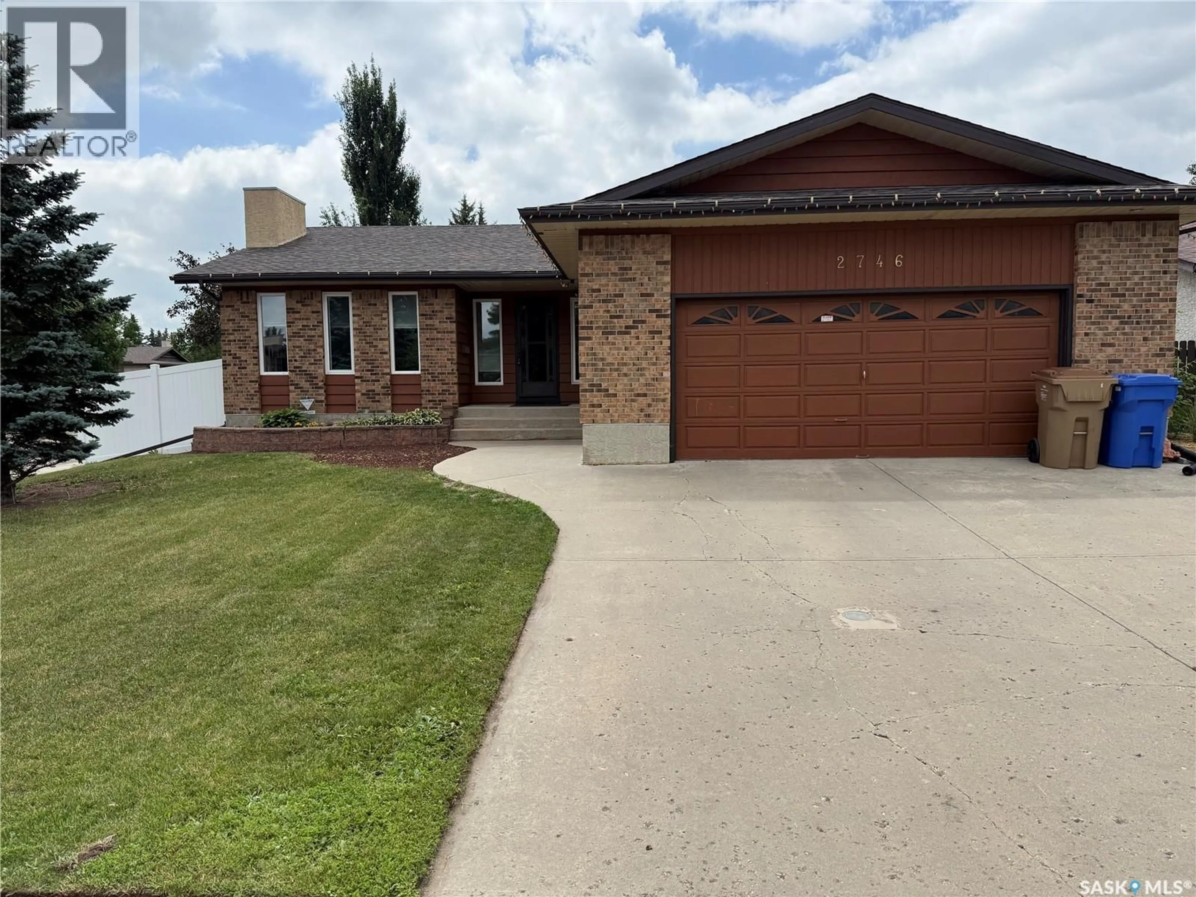 Home with brick exterior material, street for E - 2746 POPLAR PLACE, Regina Saskatchewan S4V1K8