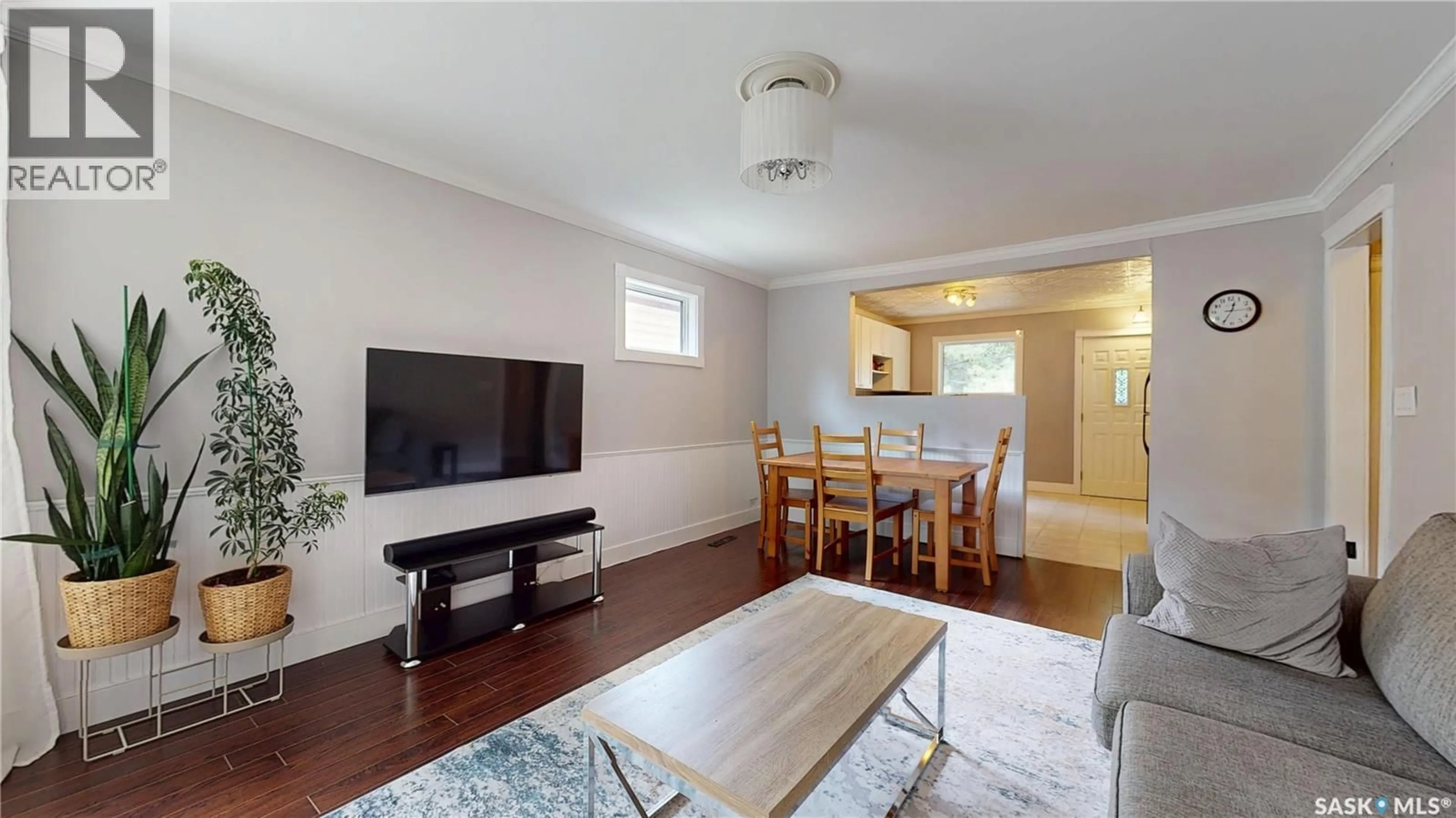 Living room with furniture, wood/laminate floor for 3054 ATHOL STREET, Regina Saskatchewan S4S1Y5